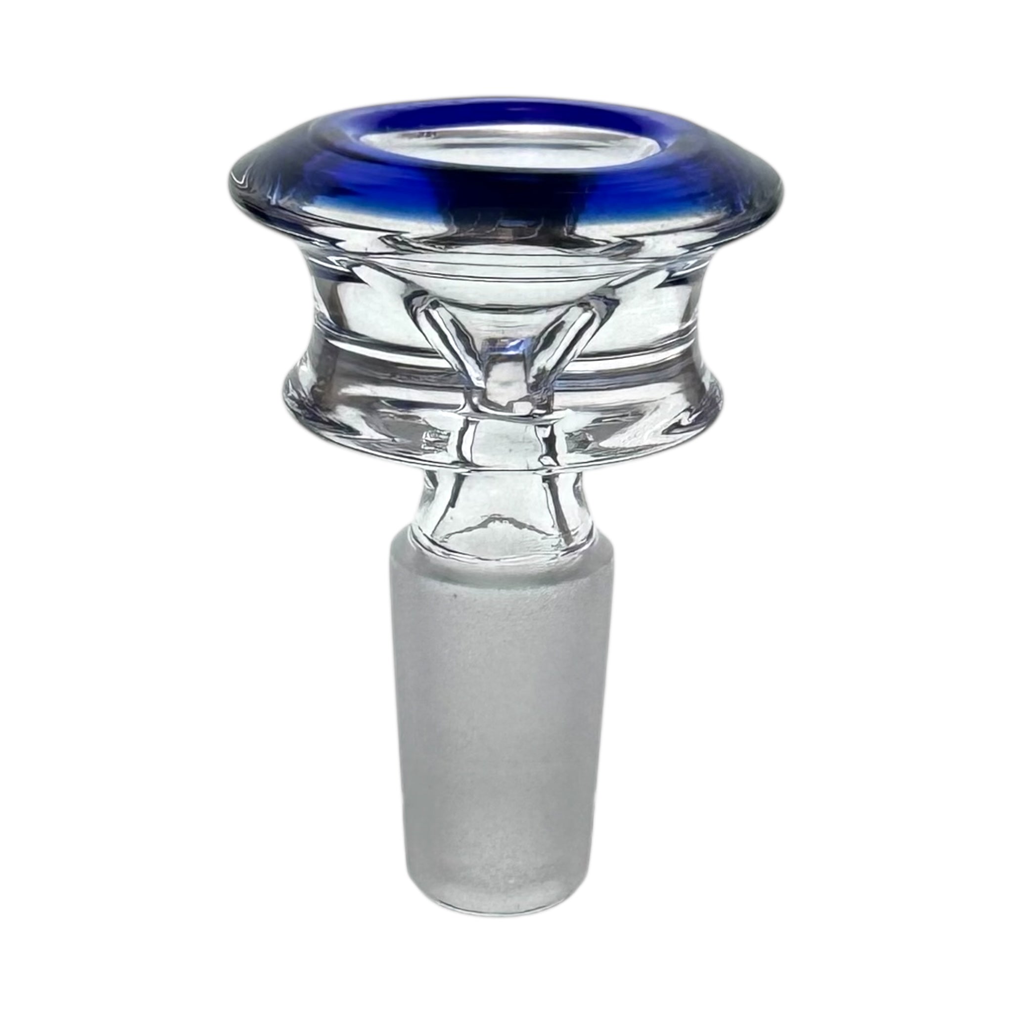 14mmFlowerBowlDoubleEdgeBongBowlPieceBlue