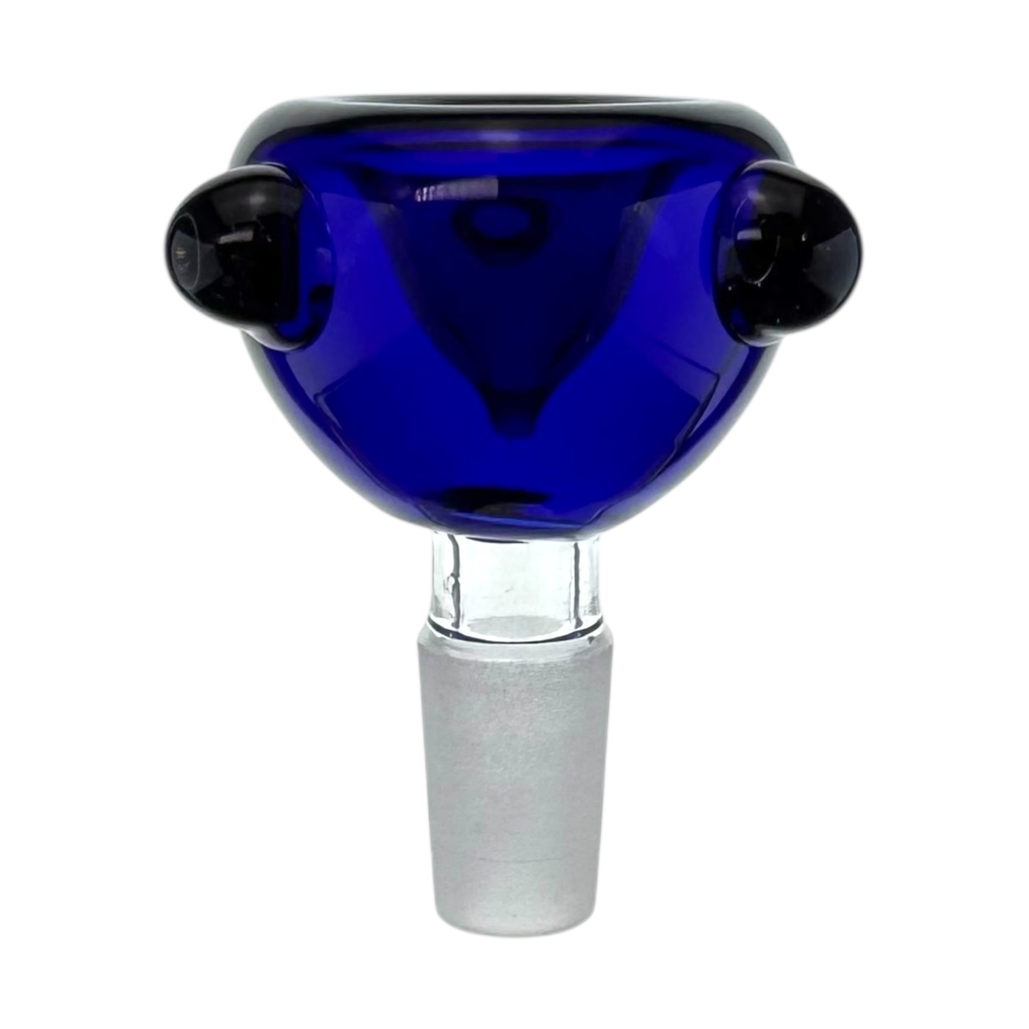 14MM Flower Bowl -Basic Color Bubble Bong Bowl Piece - Blue