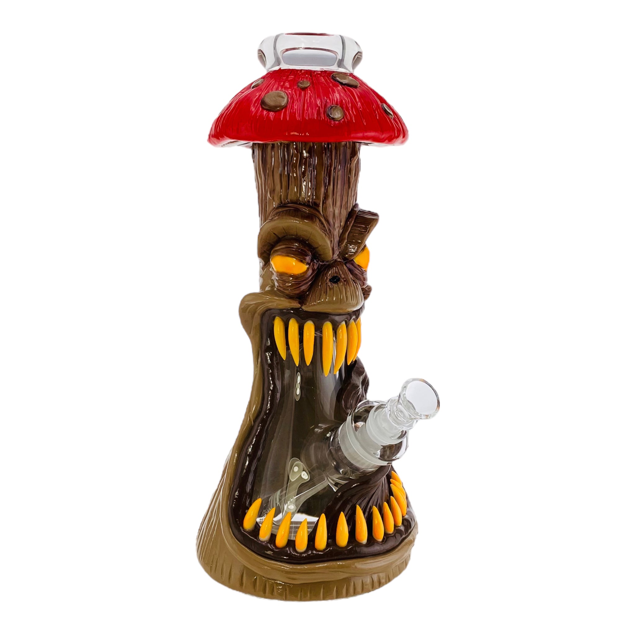 Monster Bongs - Evil Screaming Mushroom Glass Beaker Bong