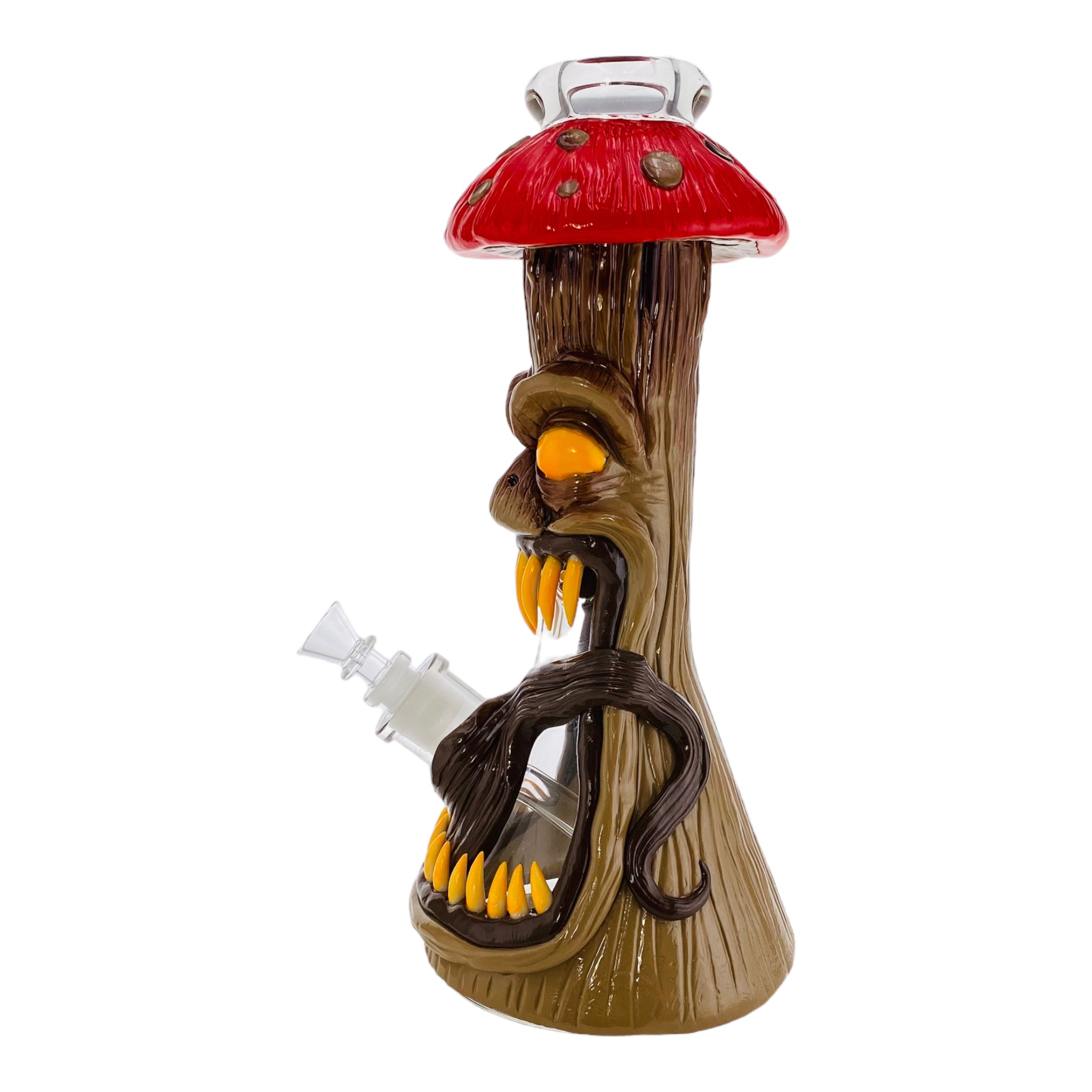 Monster Bongs - Evil Screaming Mushroom Glass Beaker Bong