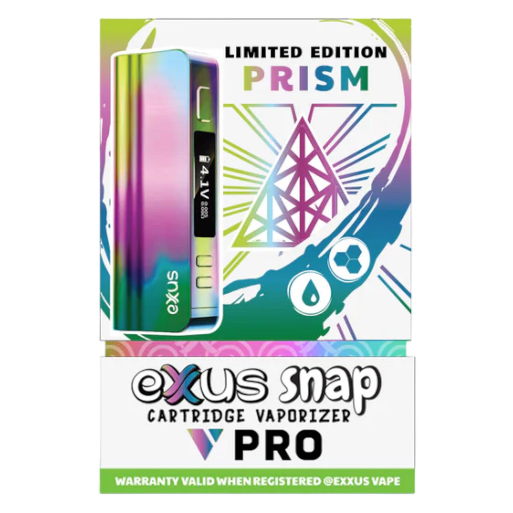 Exxus Snap Pro - Prism - Cartridge Vaporizer Battery