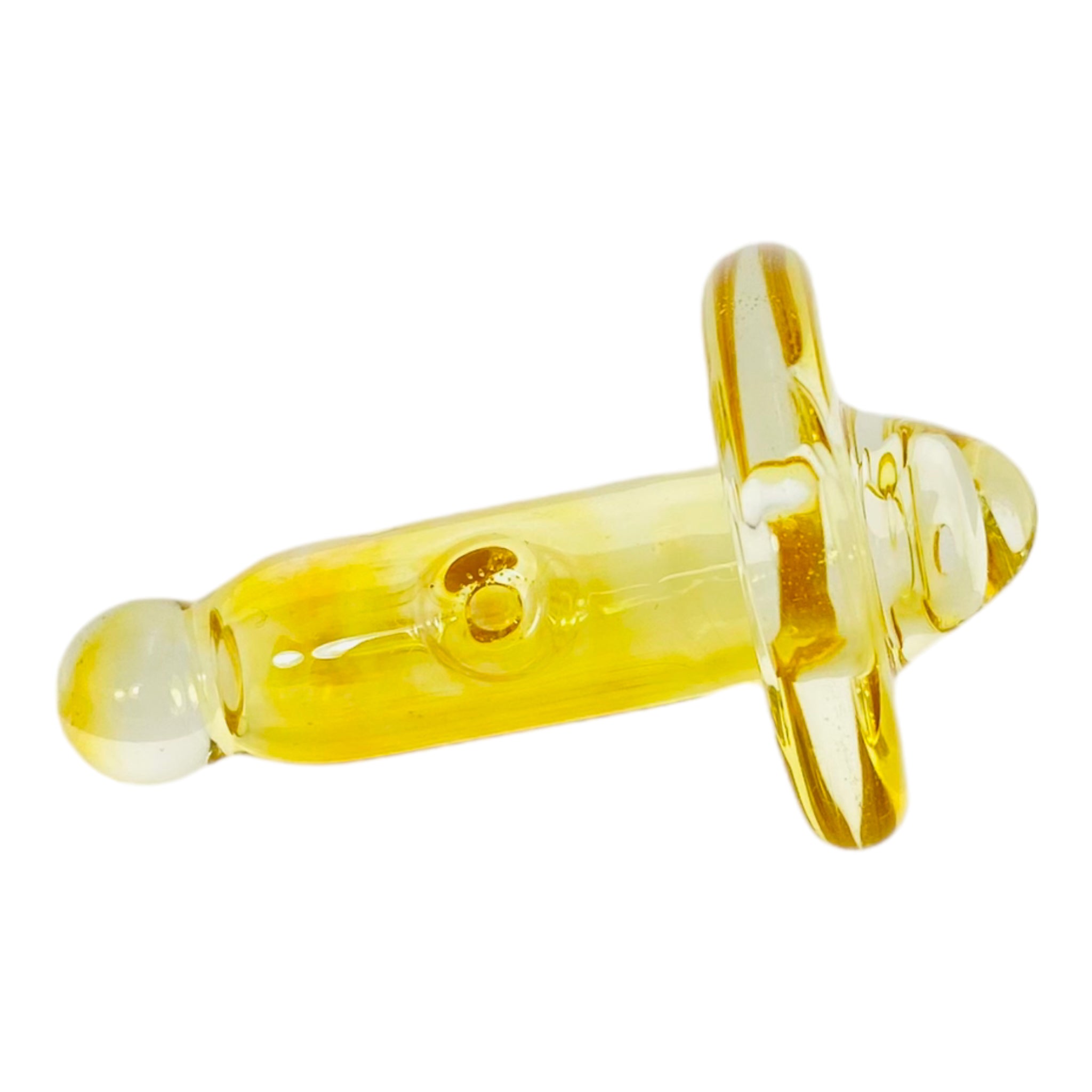 Directional Airflow Glass Carb Cab With Yellow Silver Fuming