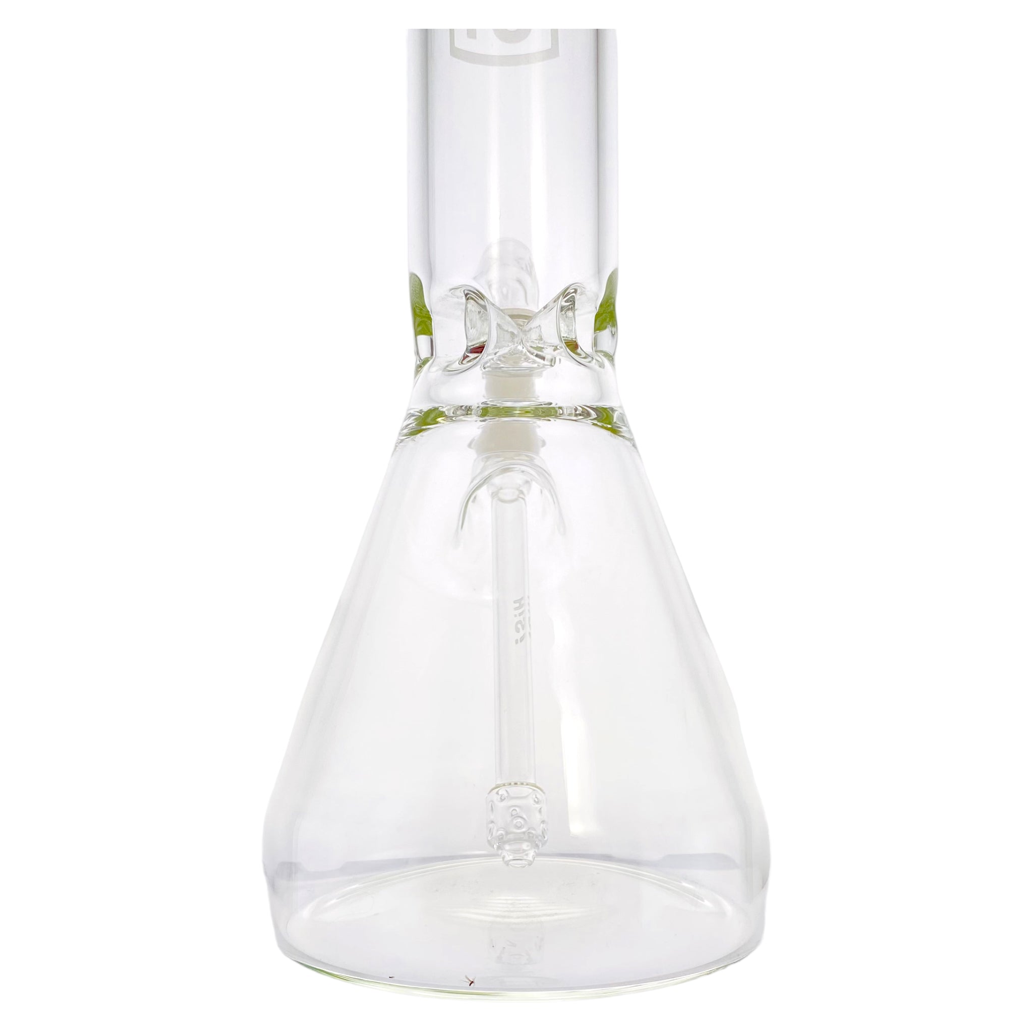 HiSi Glass - 15 inch Glass Beaker Bong With Ice Pinch