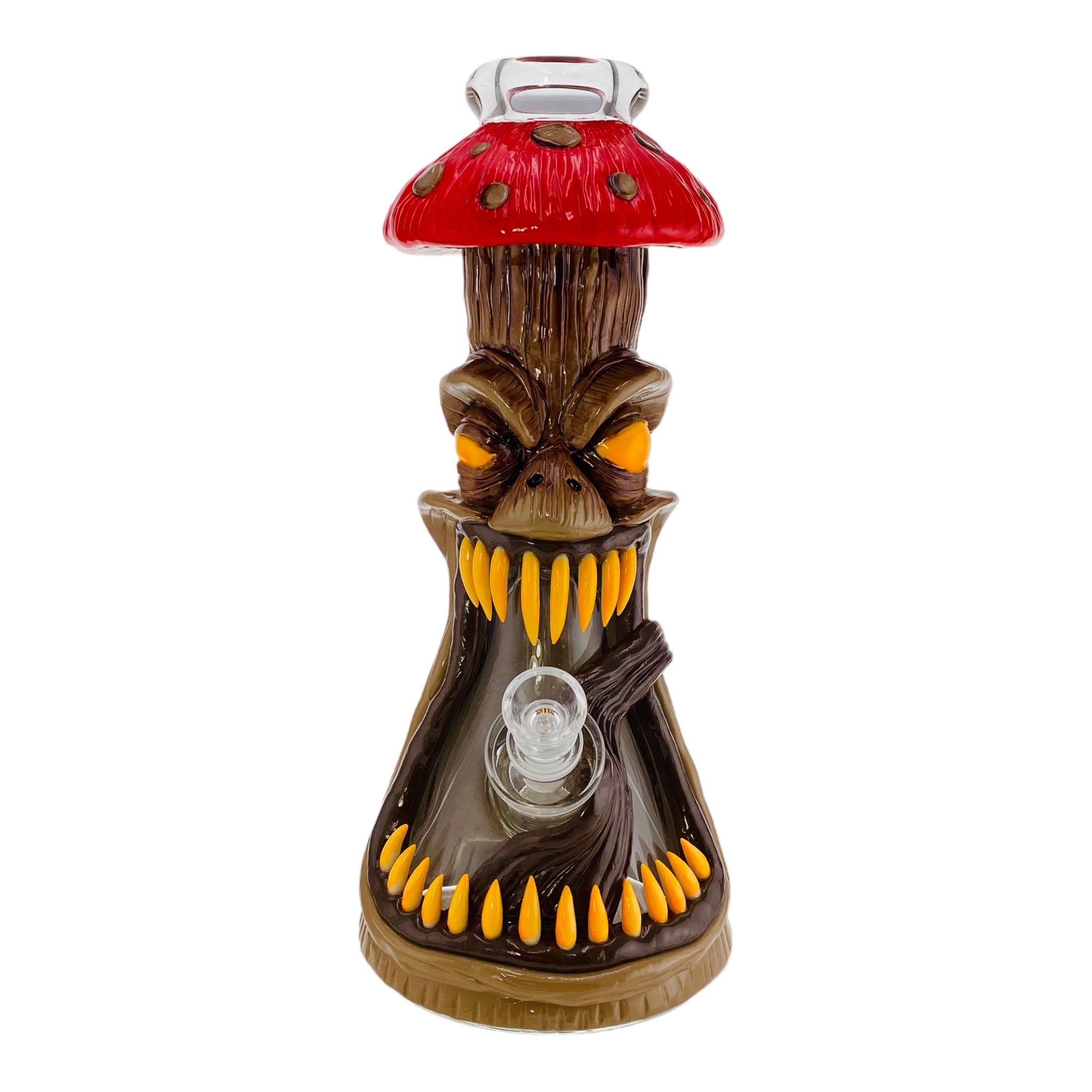 Monster Bongs - Evil Screaming Mushroom Glass Beaker Bong