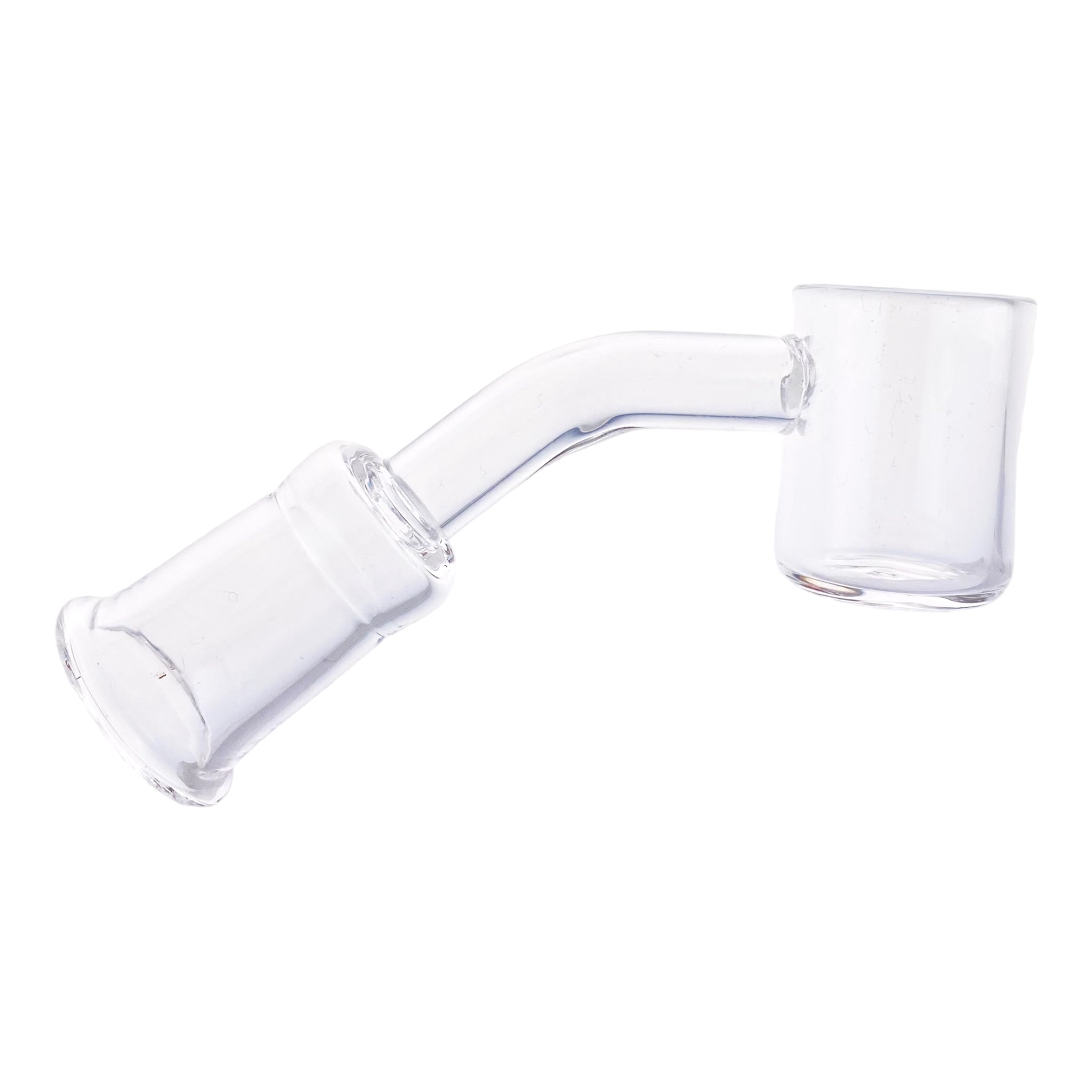 14mm Quartz Banger With 45 Degree Female Fitting And 20mm Wide Bucket