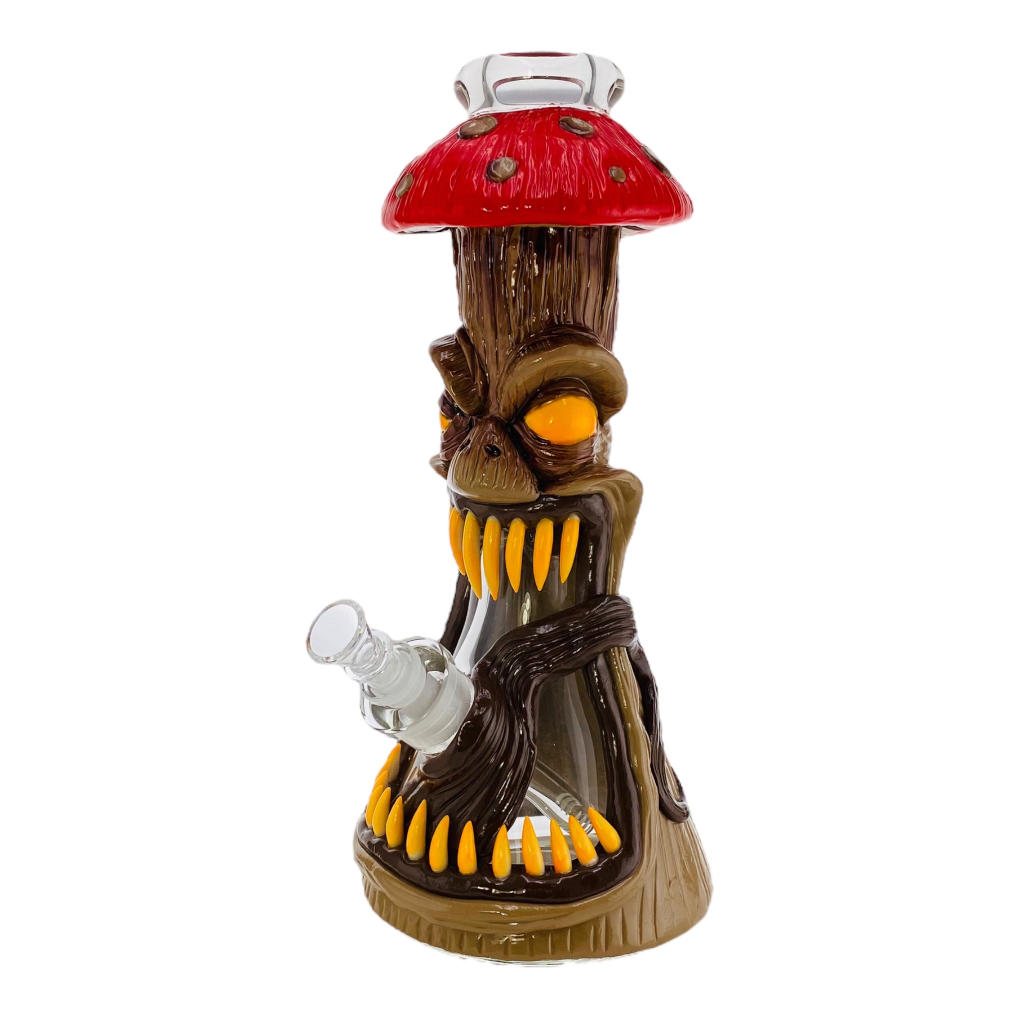 Monster Bongs - Evil Screaming Mushroom Glass Beaker Bong