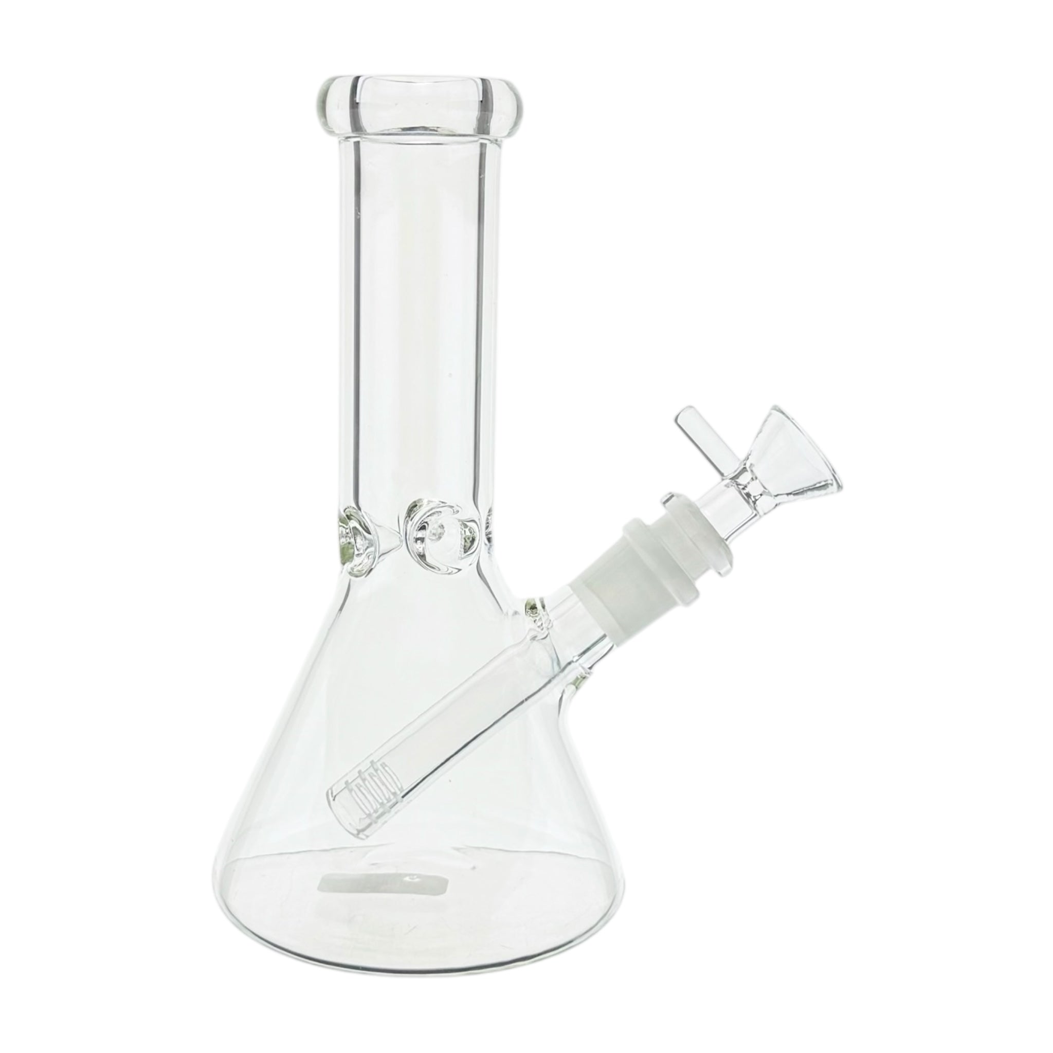 8 Inch Clear Glass Bong