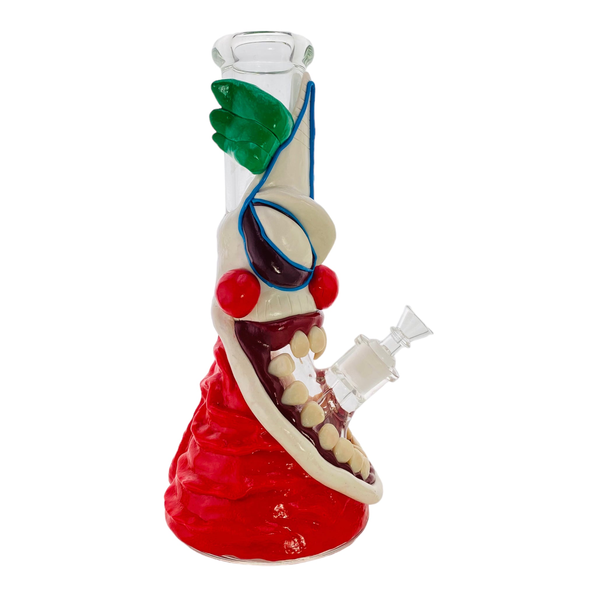 Monster Bongs - Evil Clown Glass Beaker Bong