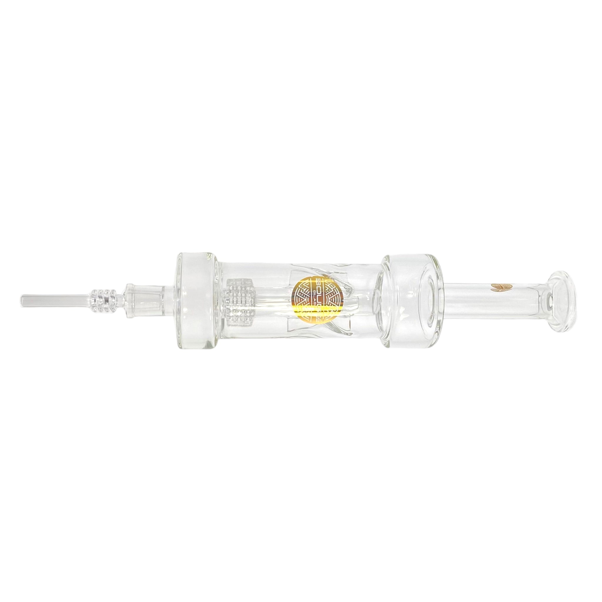 Bougie Glass - Large Nectar Collector With Multi Slit Disc Perc And Smoke Turbine
