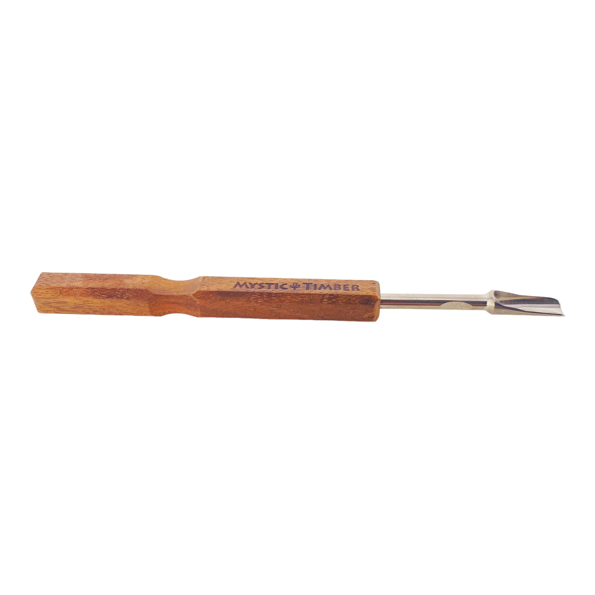 Mystic Timber - Large Shovel Scoop Titanium Dab Tool With Black Walnut Wood Handle