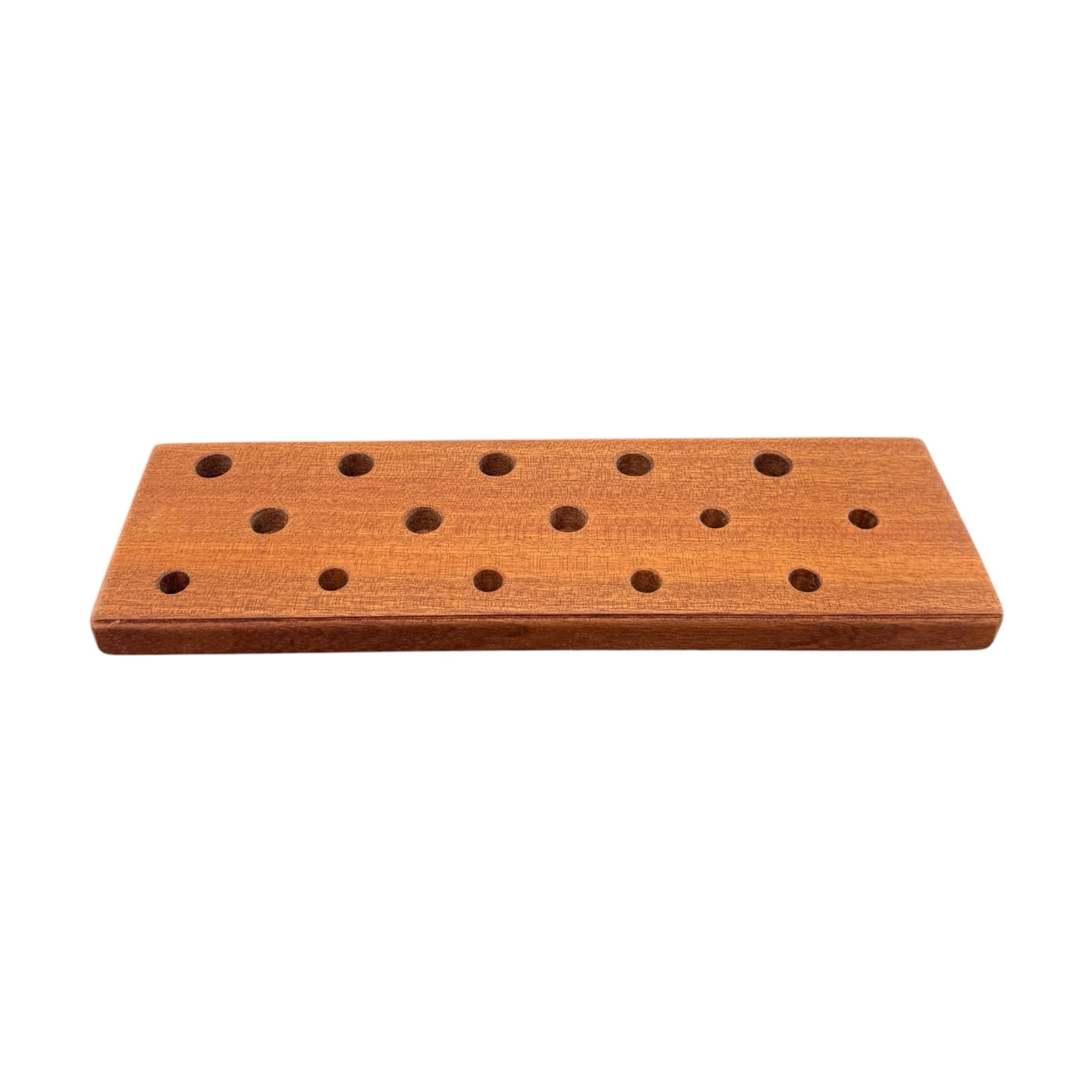 Mahogany Wood Display Stand Holder For 10mm And 14mm Bowls And Quartz Bangers