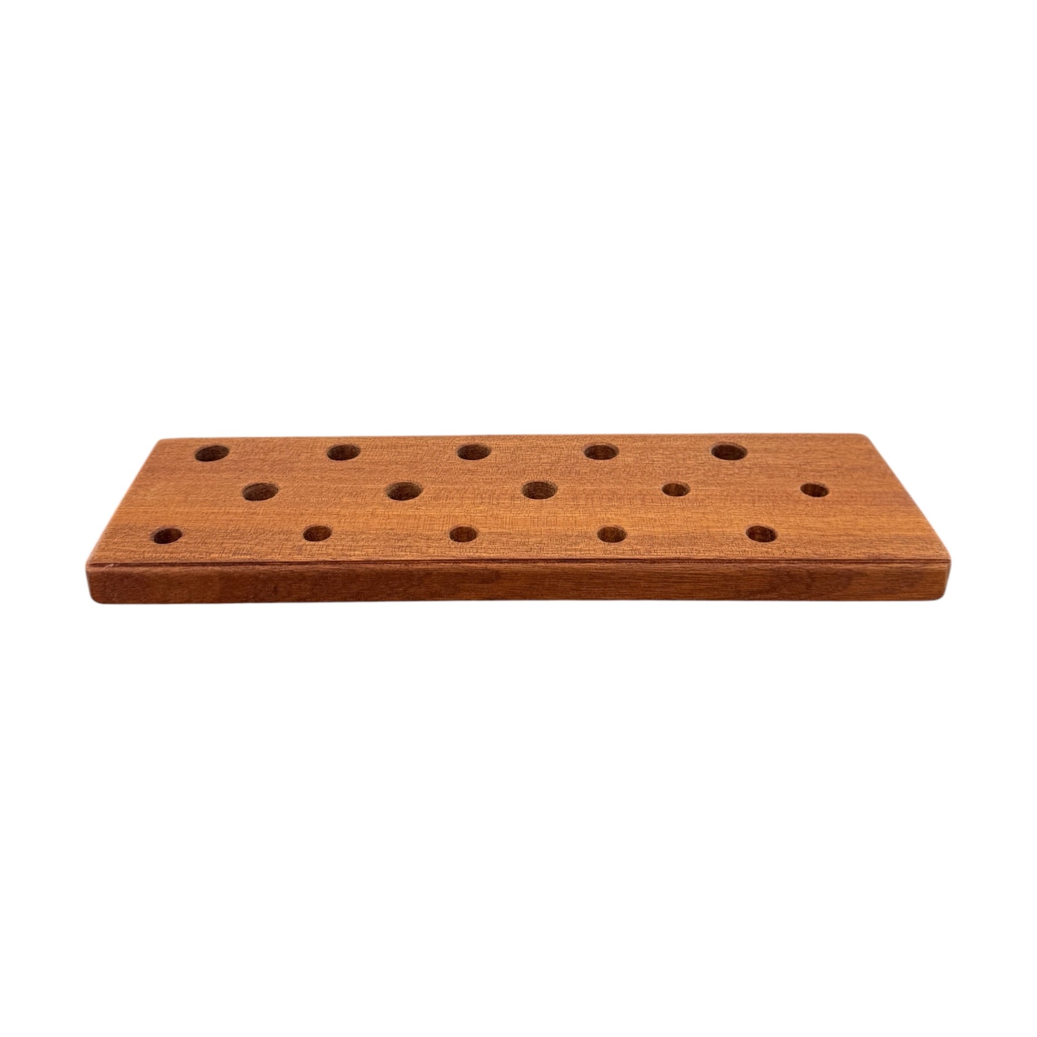 Mahogany Wood Display Stand Holder For 10mm And 14mm Bowls And Quartz Bangers