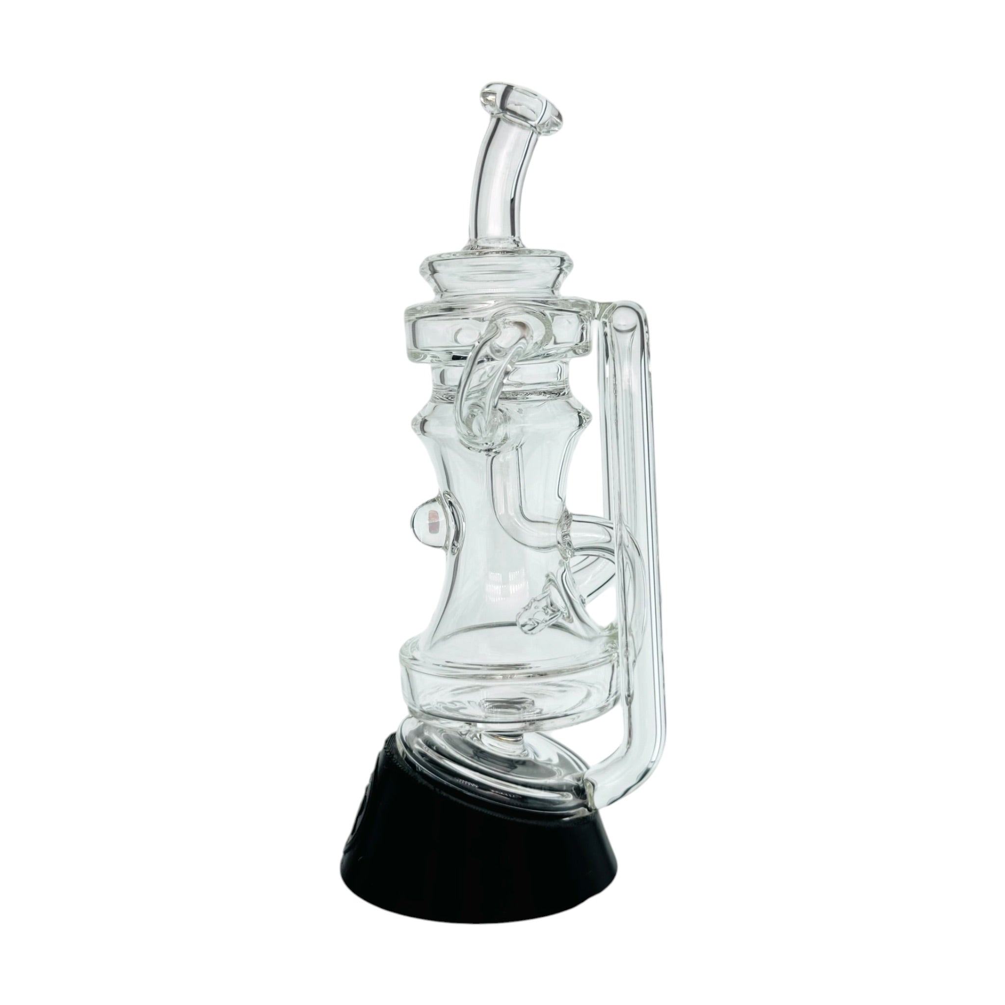 Dual Uptake Glass Incycler Water Attachment For Puffco Peak And Peak Pro
