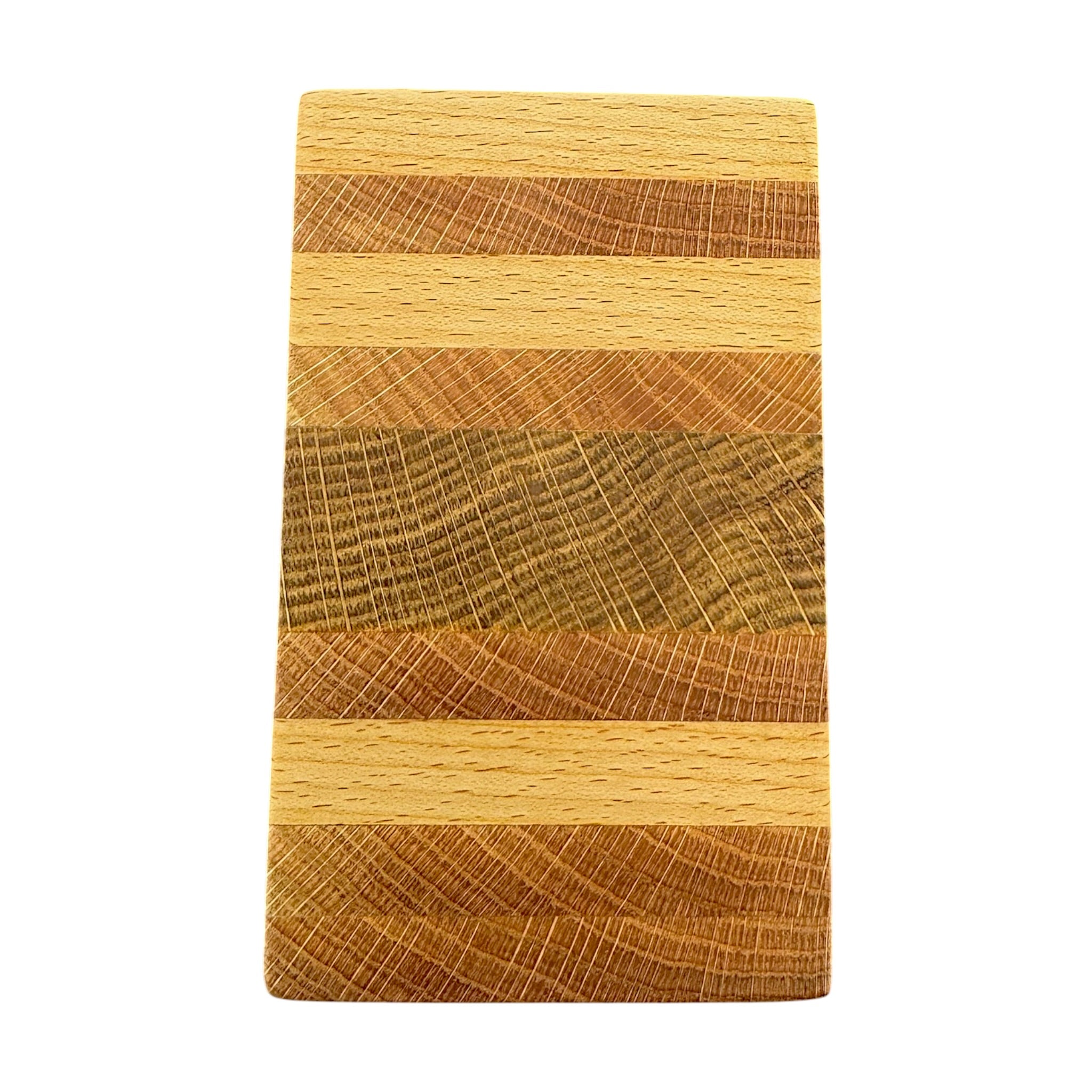 Mini Finger Board Half Pipe Laminated Wood 4 Hole Bong Bowl Display Stand Holder