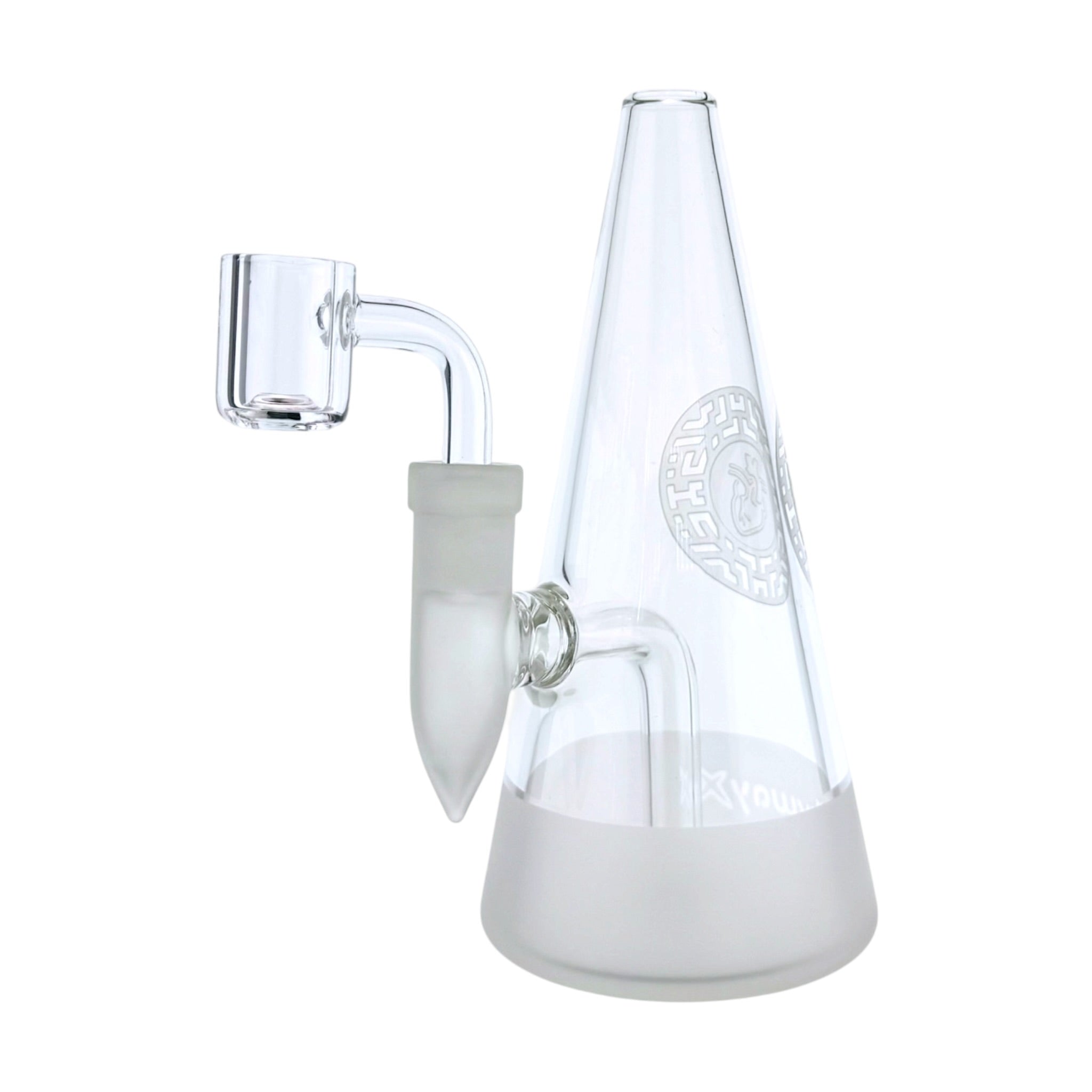 Milkyway Glass Clear Kuzel Dab Rig