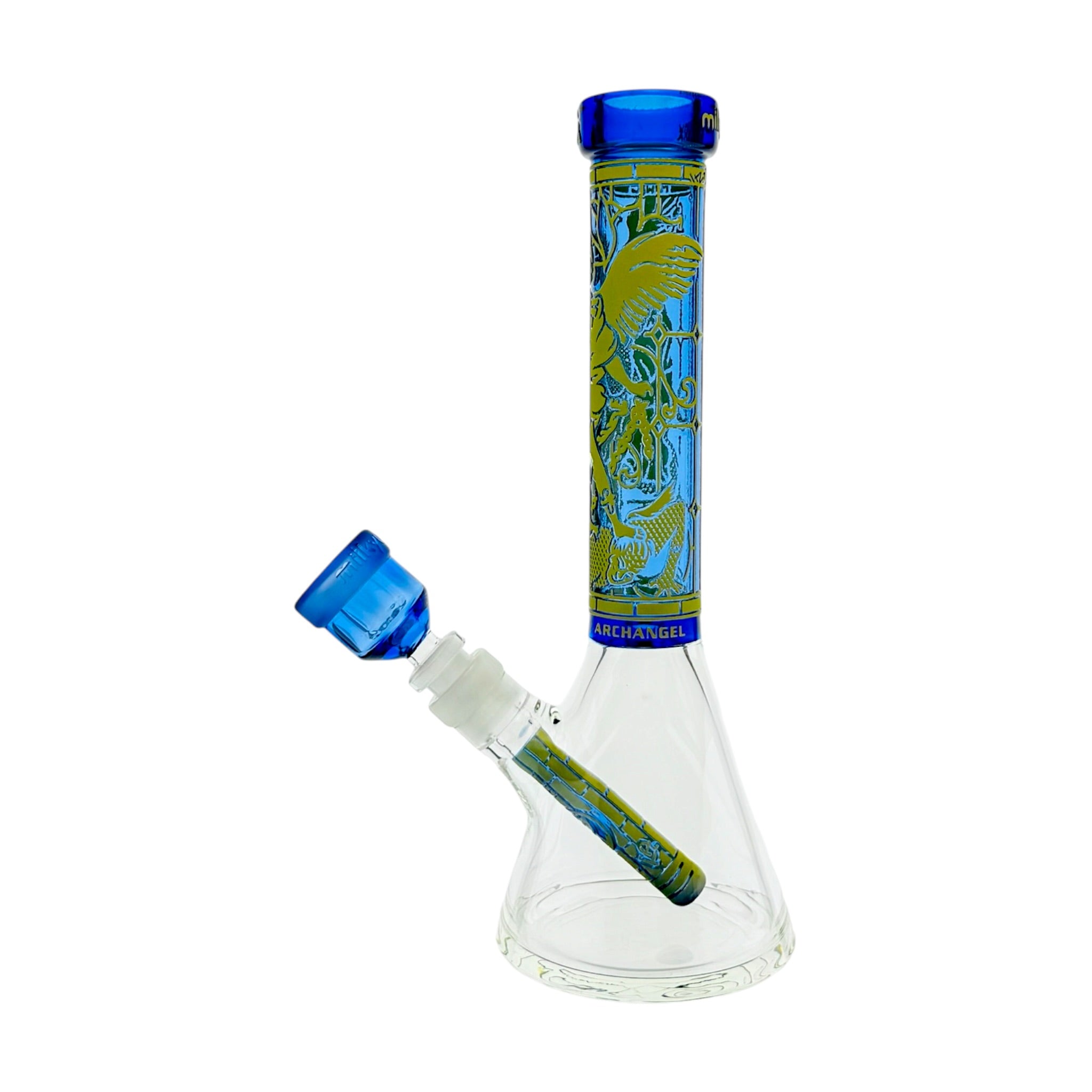 Milkyway Glass - Archangel Sand Blasted 11 Inch Beaker Bong