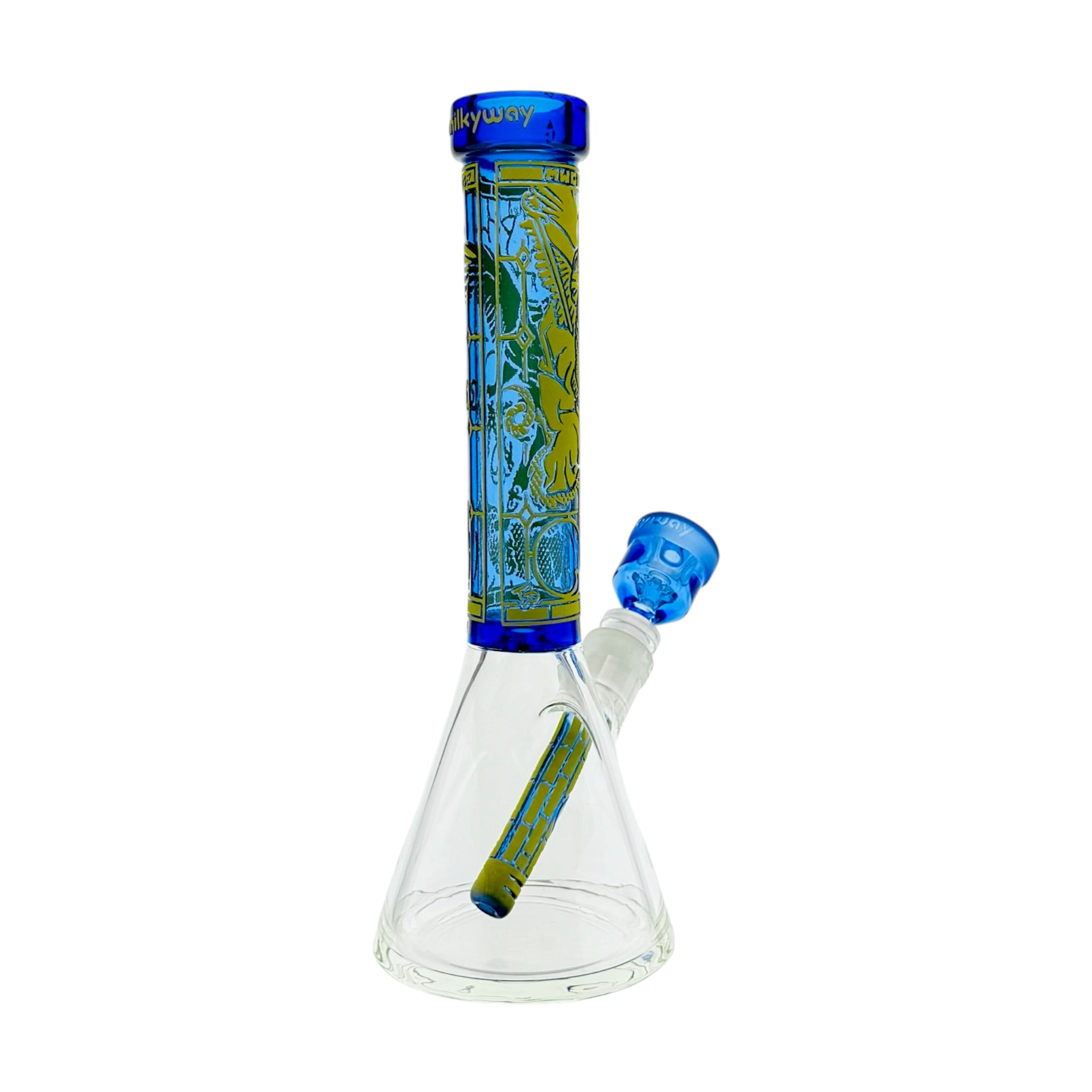 Milkyway Glass - Archangel Sand Blasted 11 Inch Beaker Bong