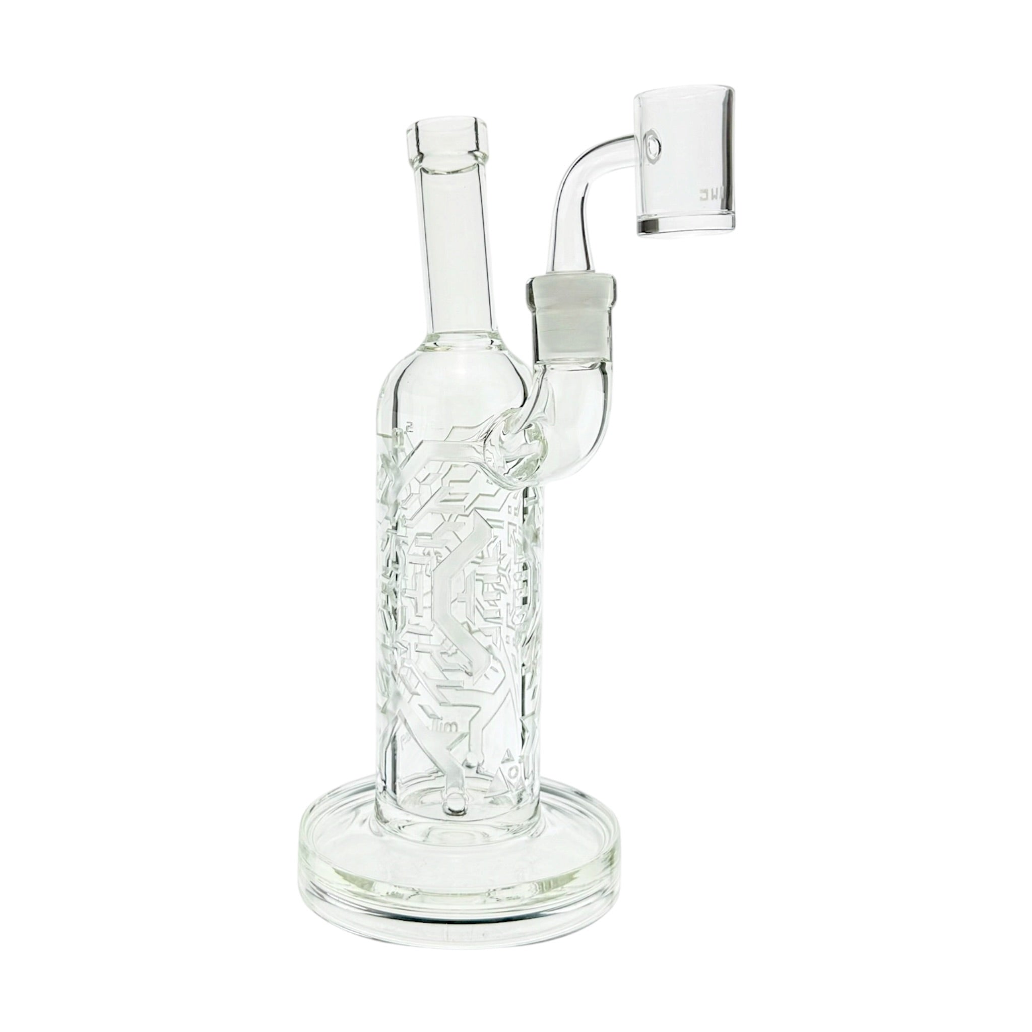 Milkyway Glass - Hydro-Oxide 10 Inch Dab Rig Clear Glass
