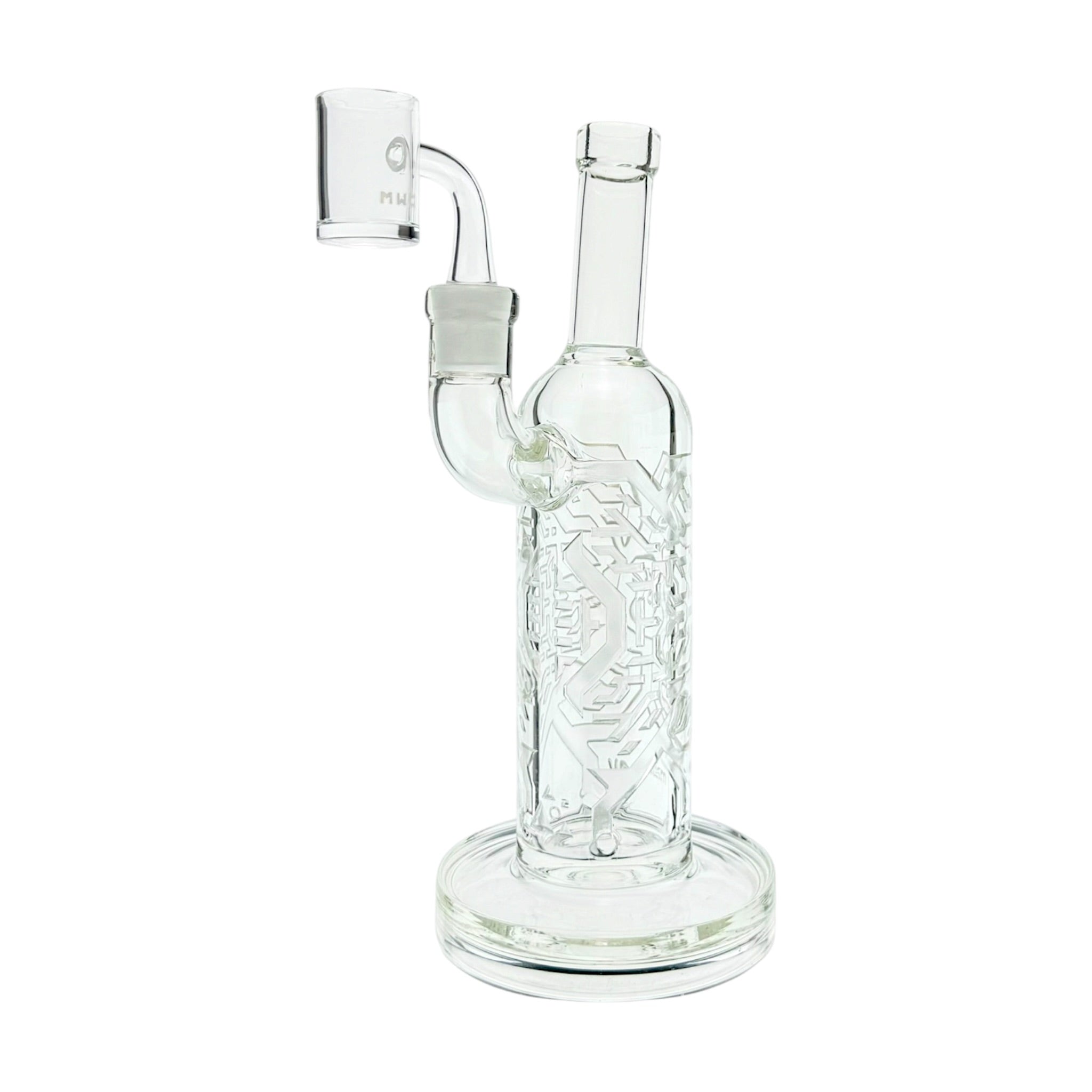 Milkyway Glass - Hydro-Oxide 10 Inch Dab Rig Clear Glass