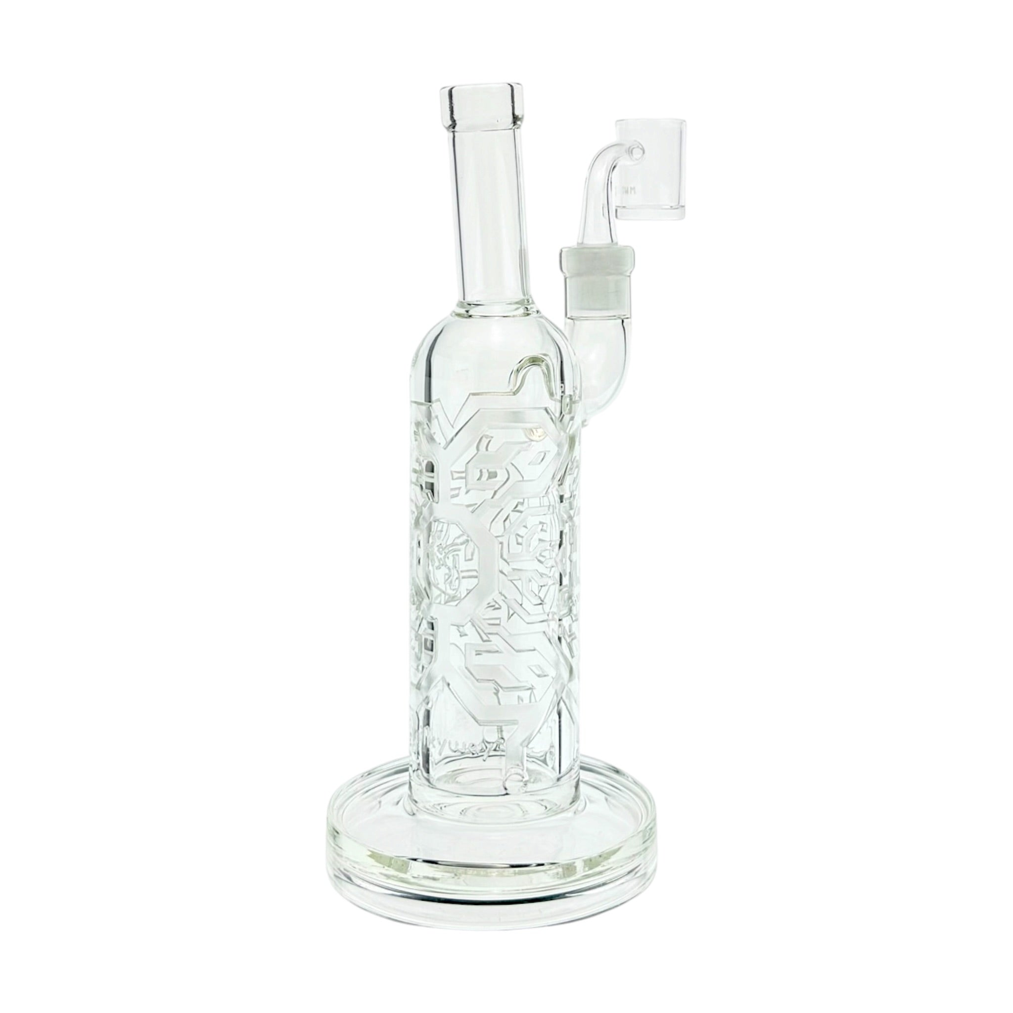 Milkyway Glass - Hydro-Oxide 10 Inch Dab Rig Clear Glass