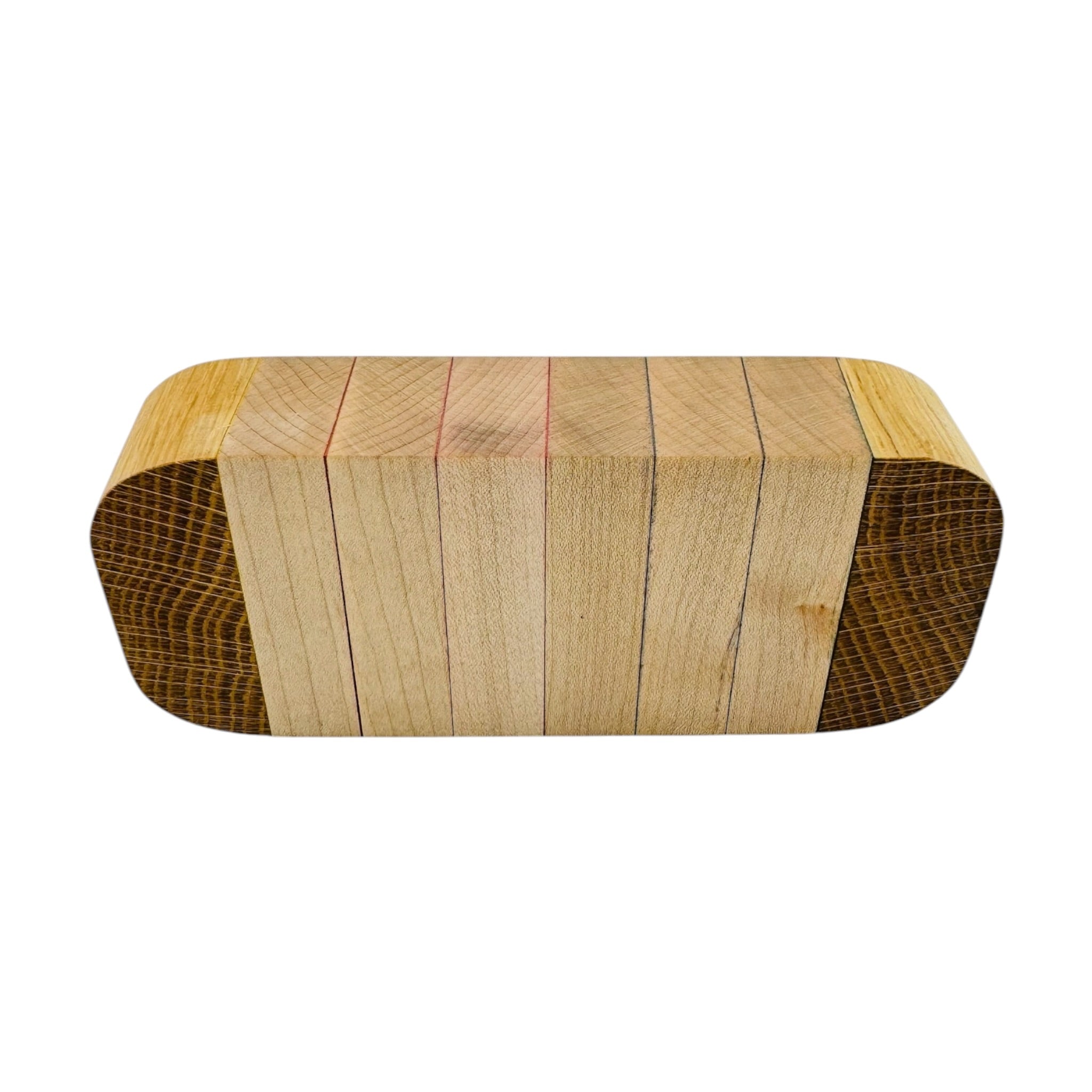 Laminated Dyed Wood 4 Hole Bong Bowl Blank Display Stand Holder