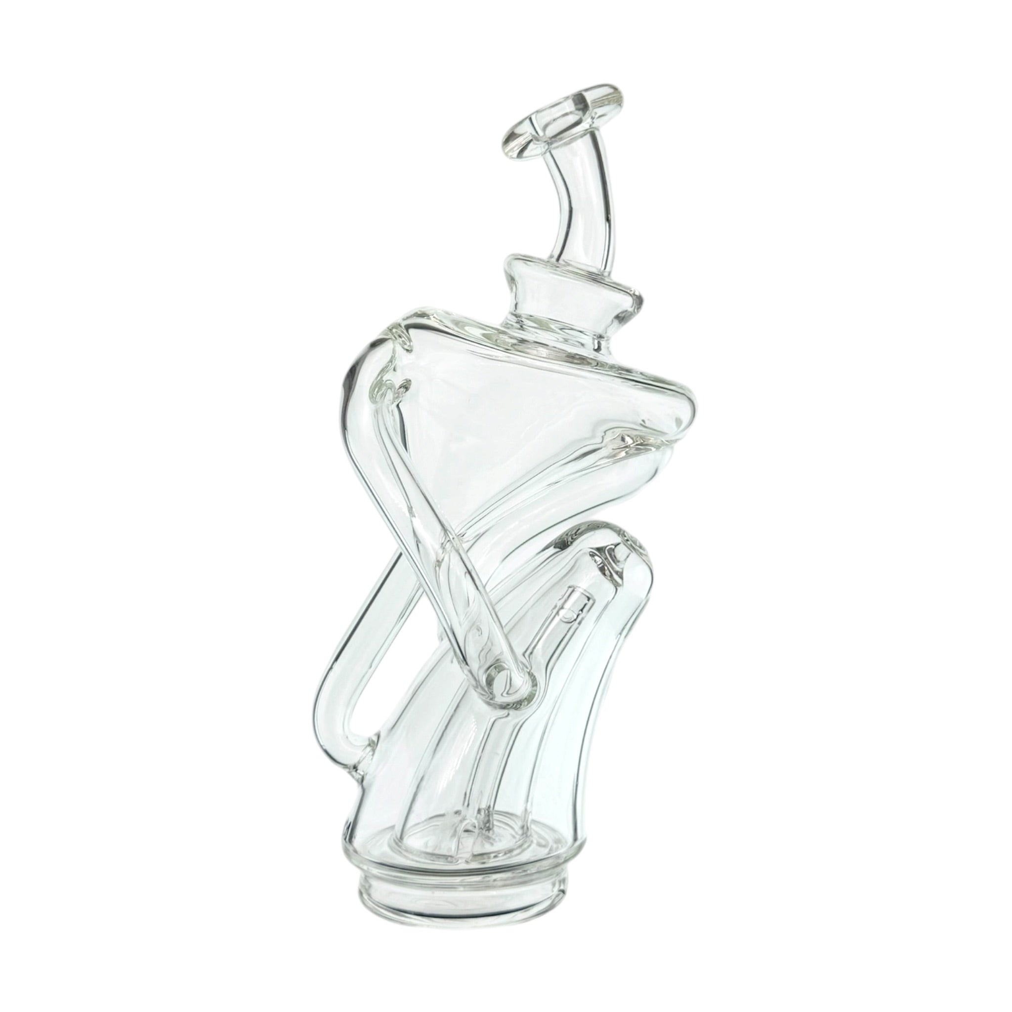 MJ Arsenal Dual Uptake Glass Recycler Water Pipe Attachment For Puffco Peak And Peak Pro