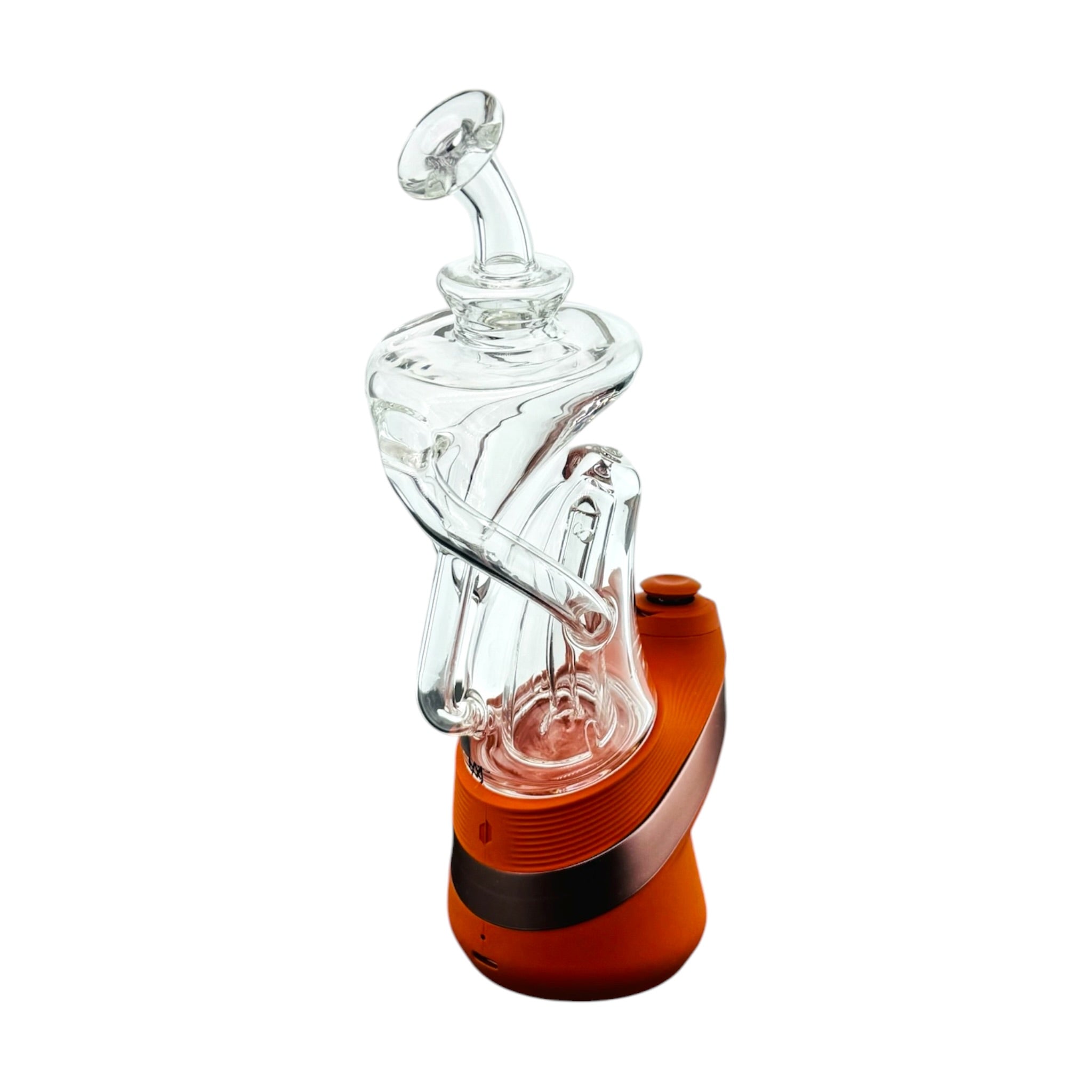 MJ Arsenal Dual Uptake Glass Recycler Water Pipe Attachment For Puffco Peak And Peak Pro