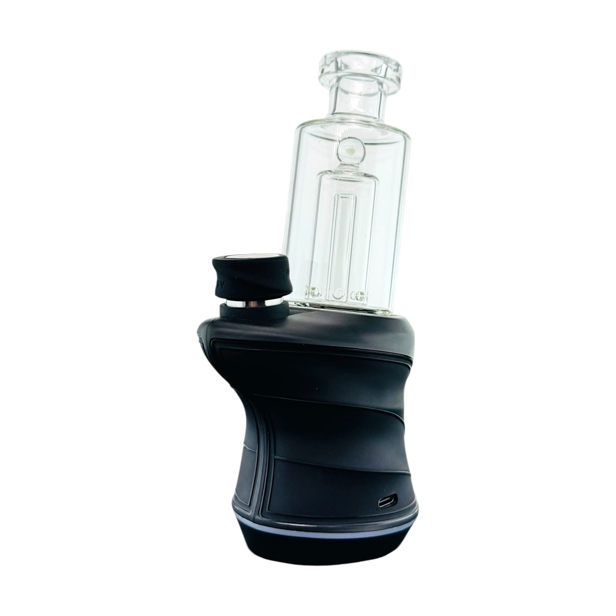 Simple Glass Water Pipe Attachment With Opal For Focus V Carta Sport electronic portable dab rig