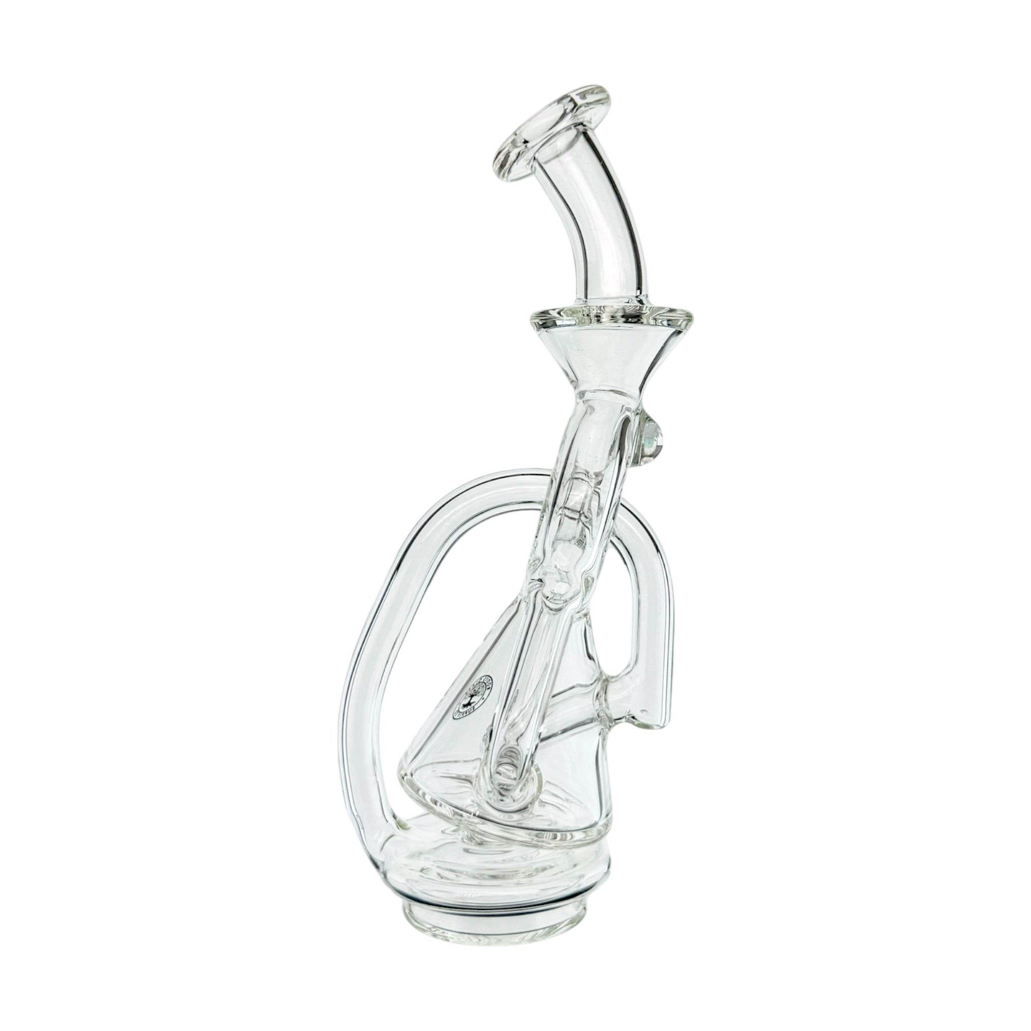 Donut Rig Glass Water Pipe Attachment For Puffco Peak And Peak Pro By Roots Glass Supply Co.