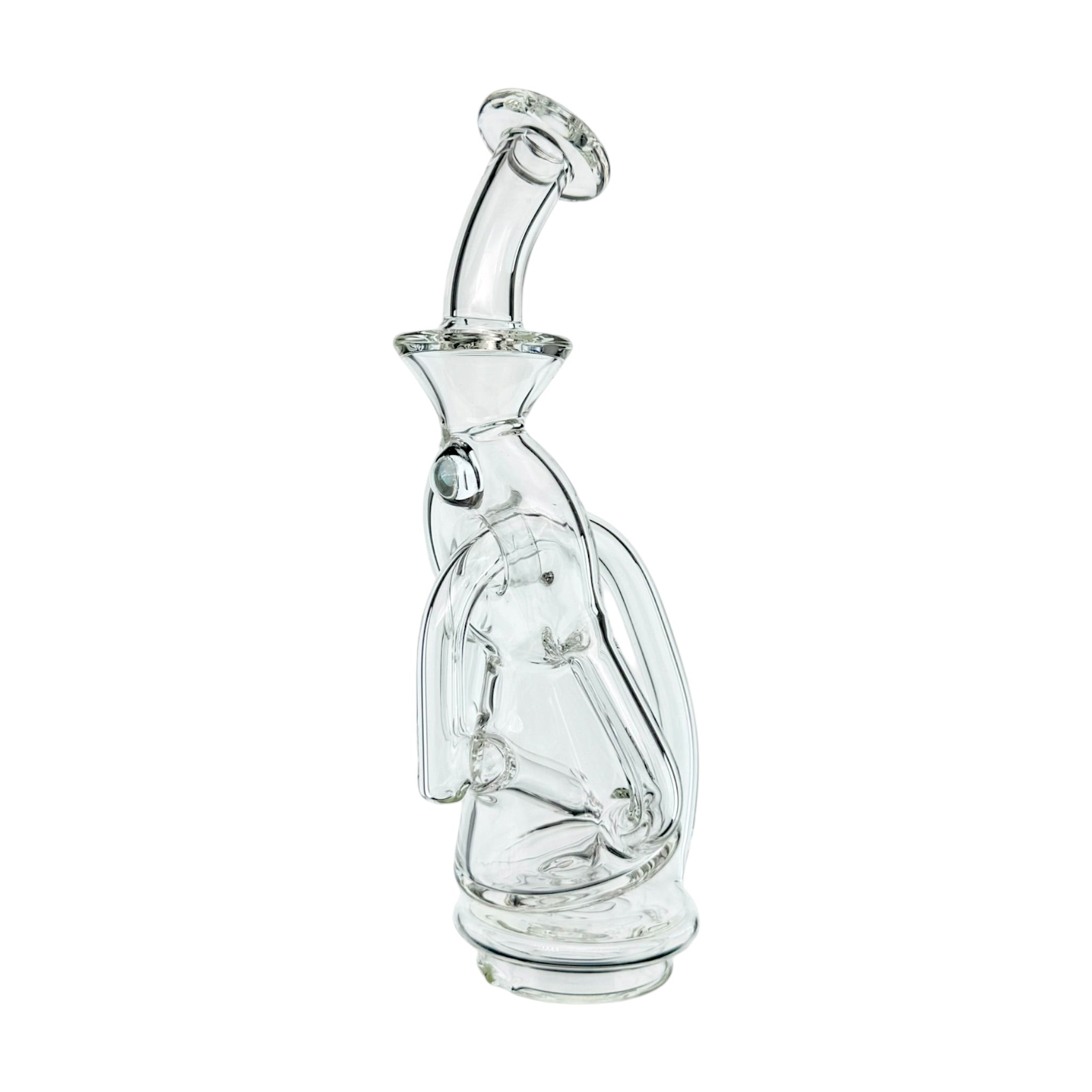 Donut Rig Glass Water Pipe Attachment For Puffco Peak And Peak Pro By Roots Glass Supply Co.