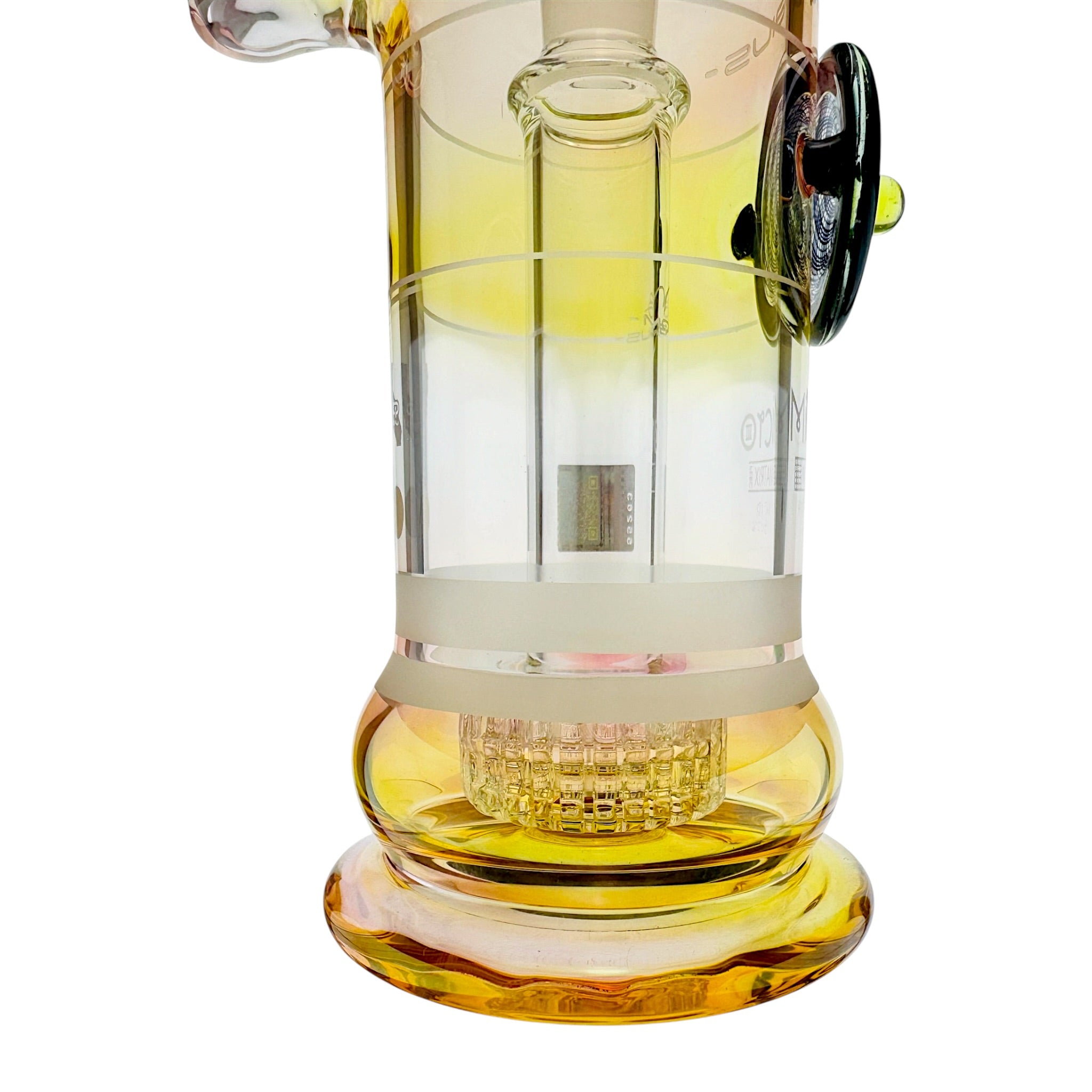 Custom Fumed Mobius Glass Micro Matrix Perc Bubbler V3 - Hybrid Series 2026