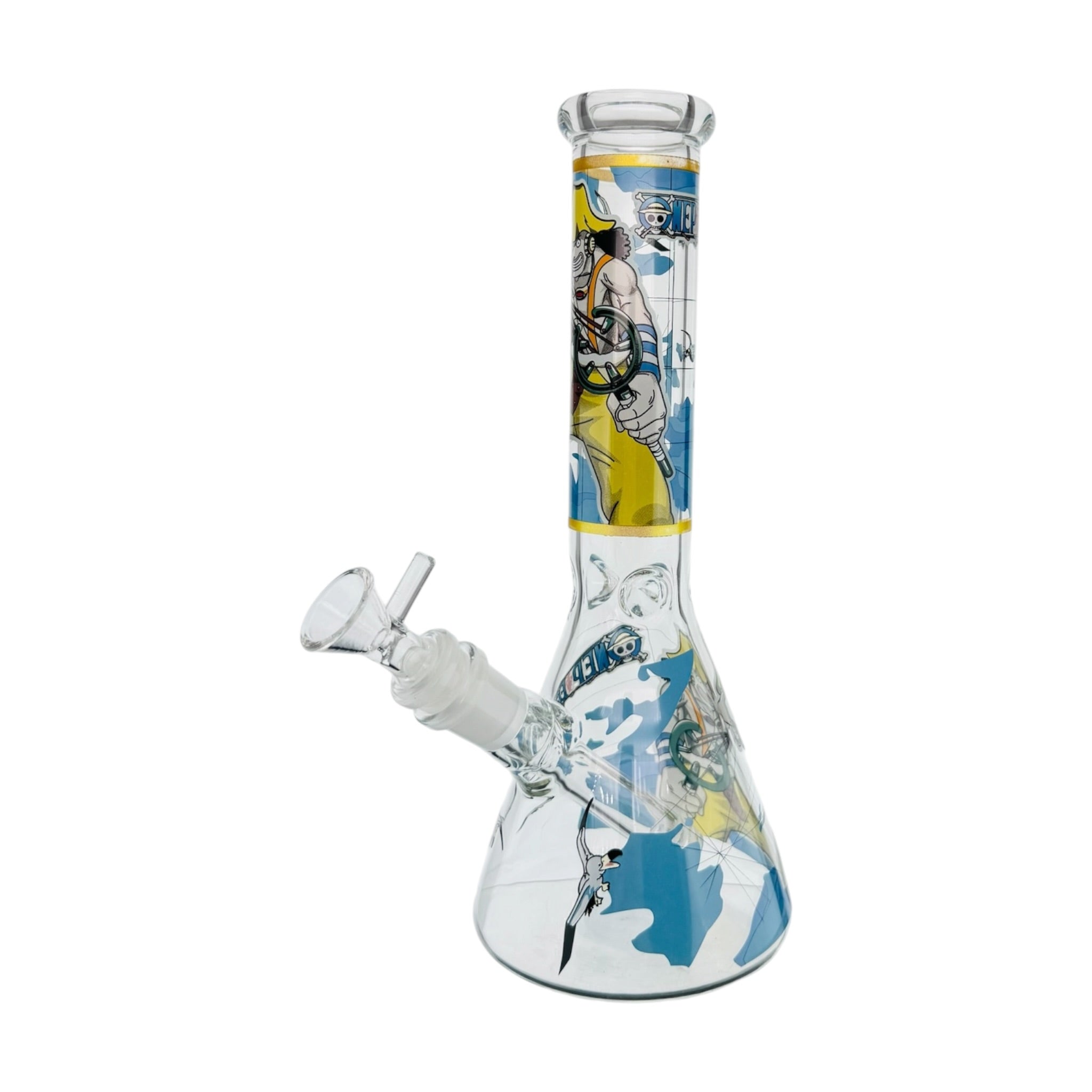 Usopp Nepec One Piece Anime Water Pipe Bong With Sling Shot Sharpshooter 10 Inches