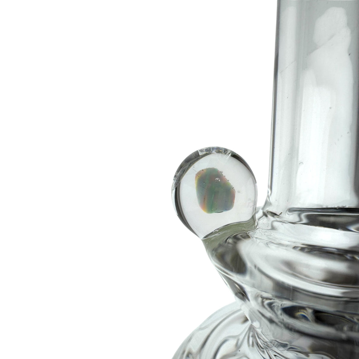 Small Glass Dry Hit no water needed Attachment With Opal For Puffco Peak