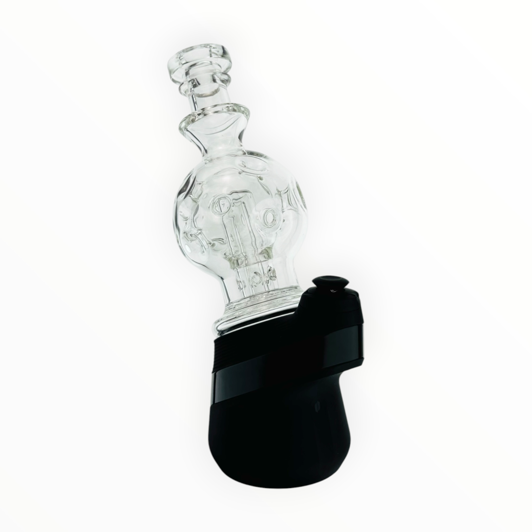 Clear Fab Egg Glass Water Pipe Attachment For Puffco Peak