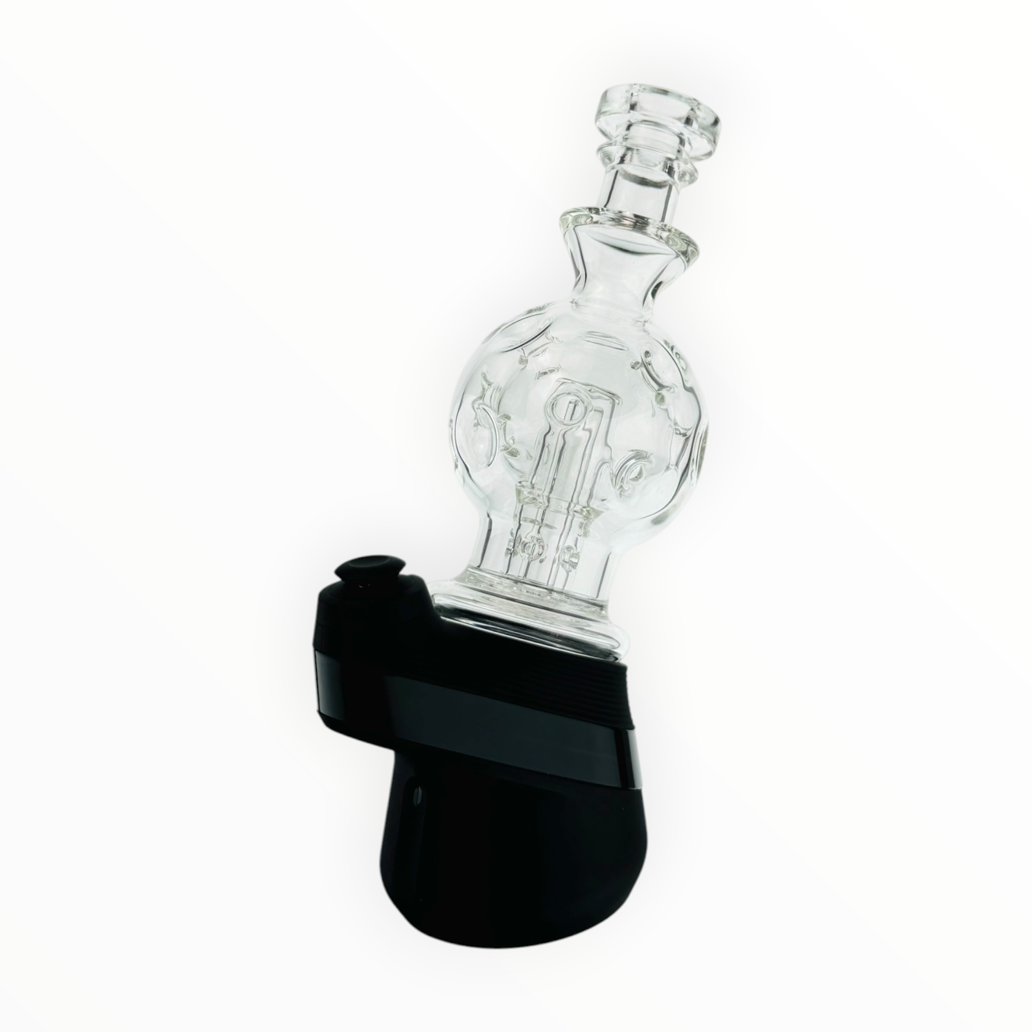 Clear Fab Egg Glass Water Pipe Attachment For Puffco Peak