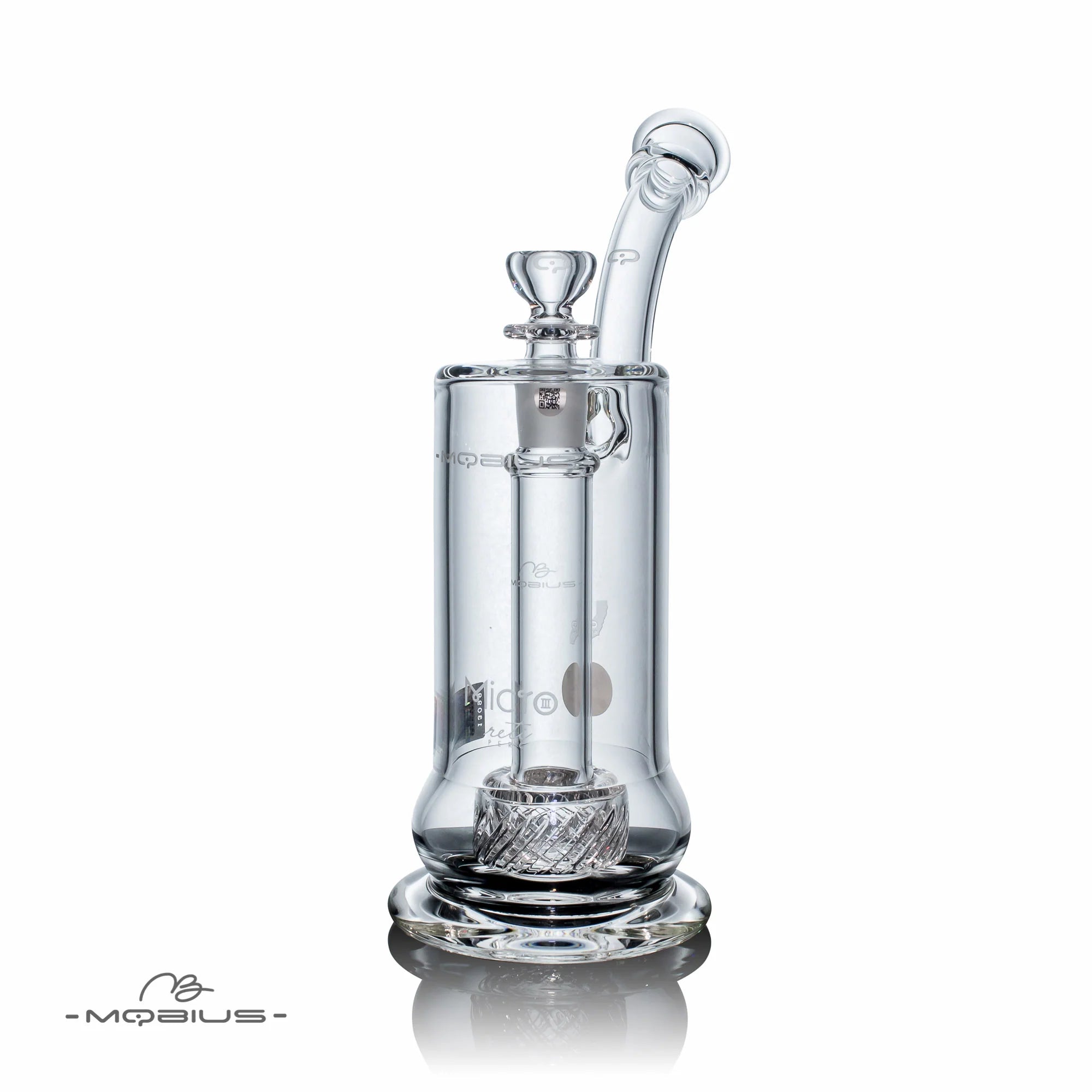 Mobius Glass Micro Reti Perc Bubbler V3