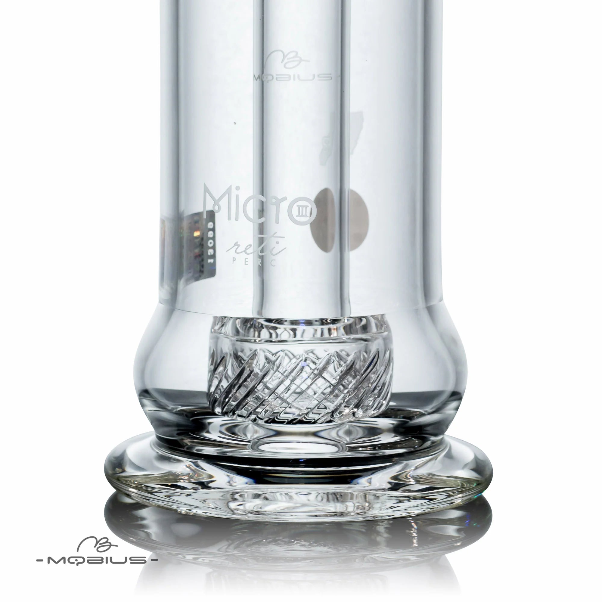 Mobius Glass Micro Reti Perc Bubbler V3