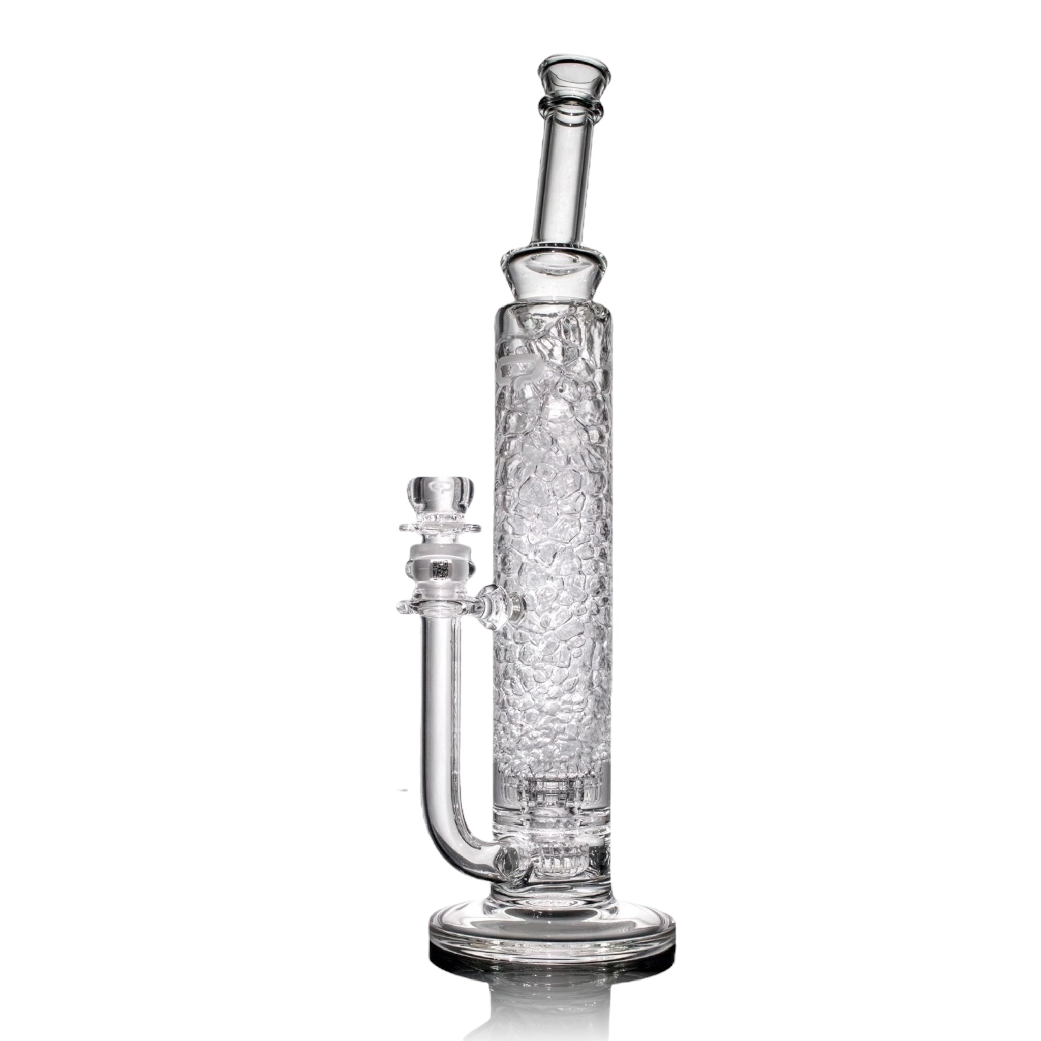 Mobius Glass 60T TALL Stereo Matrix Perc with SplashTrap bong