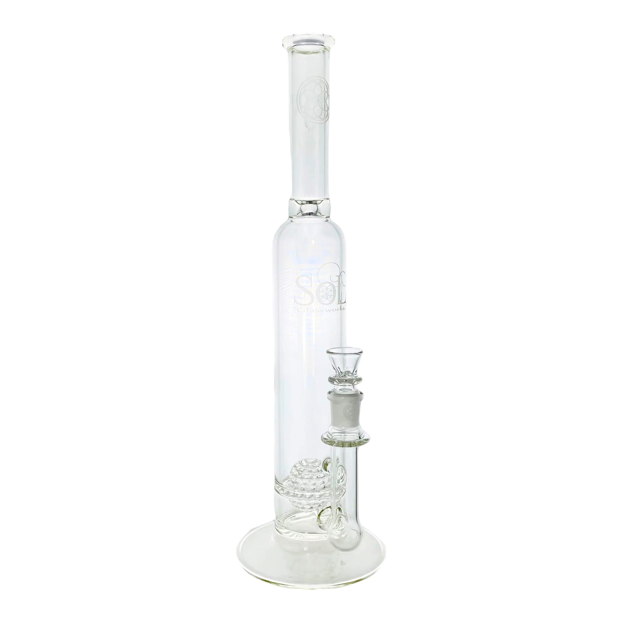 Seed Of Life Glassworks - SoL 60 Lace-Sphere Perc Clear