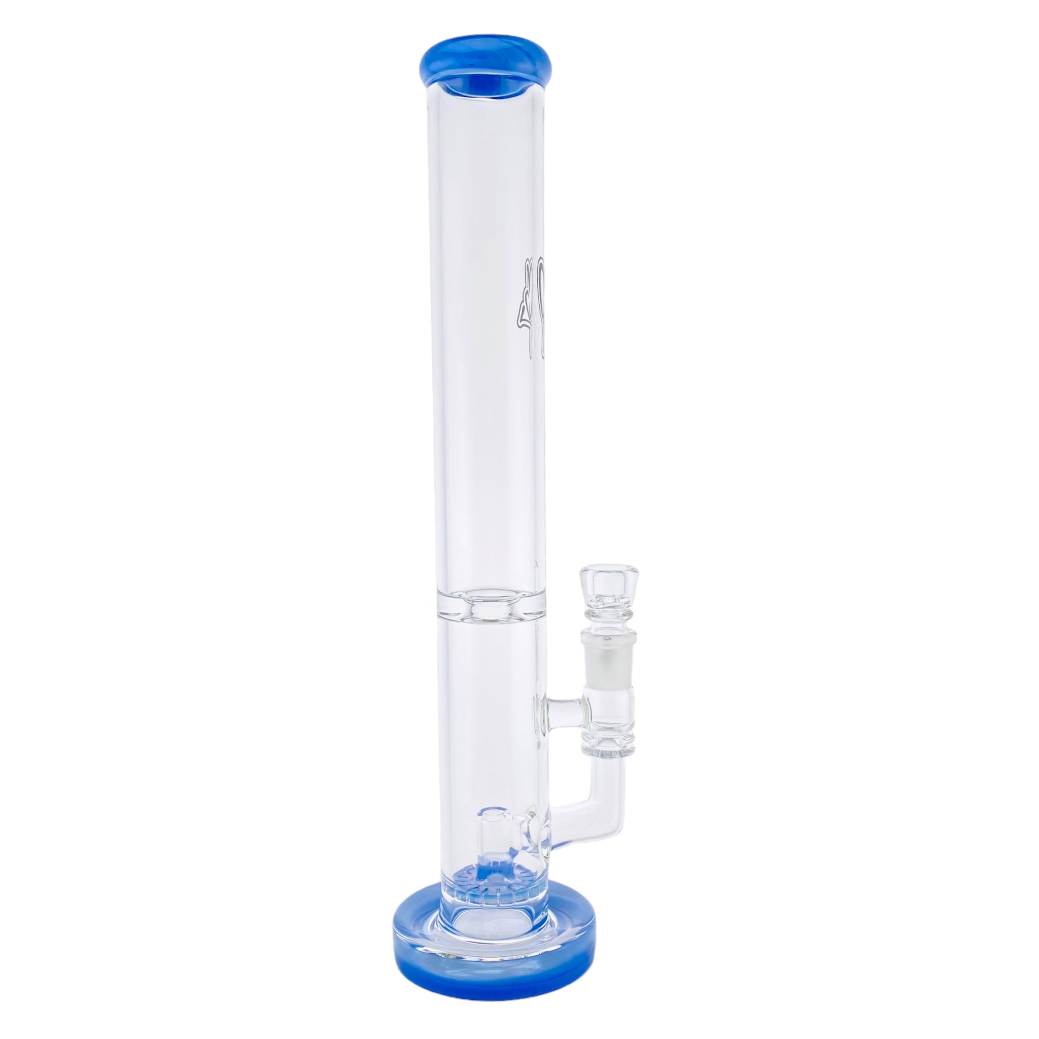  C2 Custom Creations Blue Straight Tube Bong stands