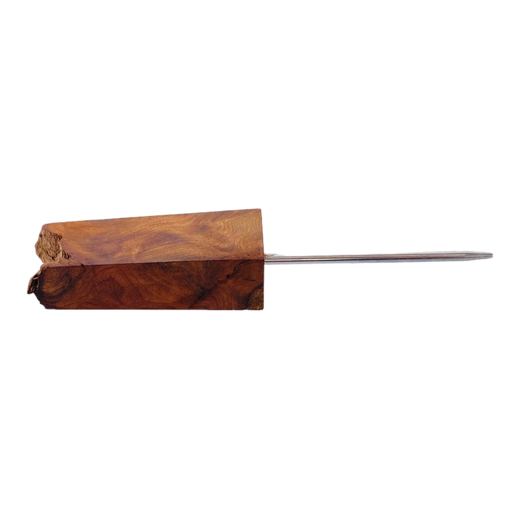 Live Edge Redwood Burl Wood Poker Dab Tool