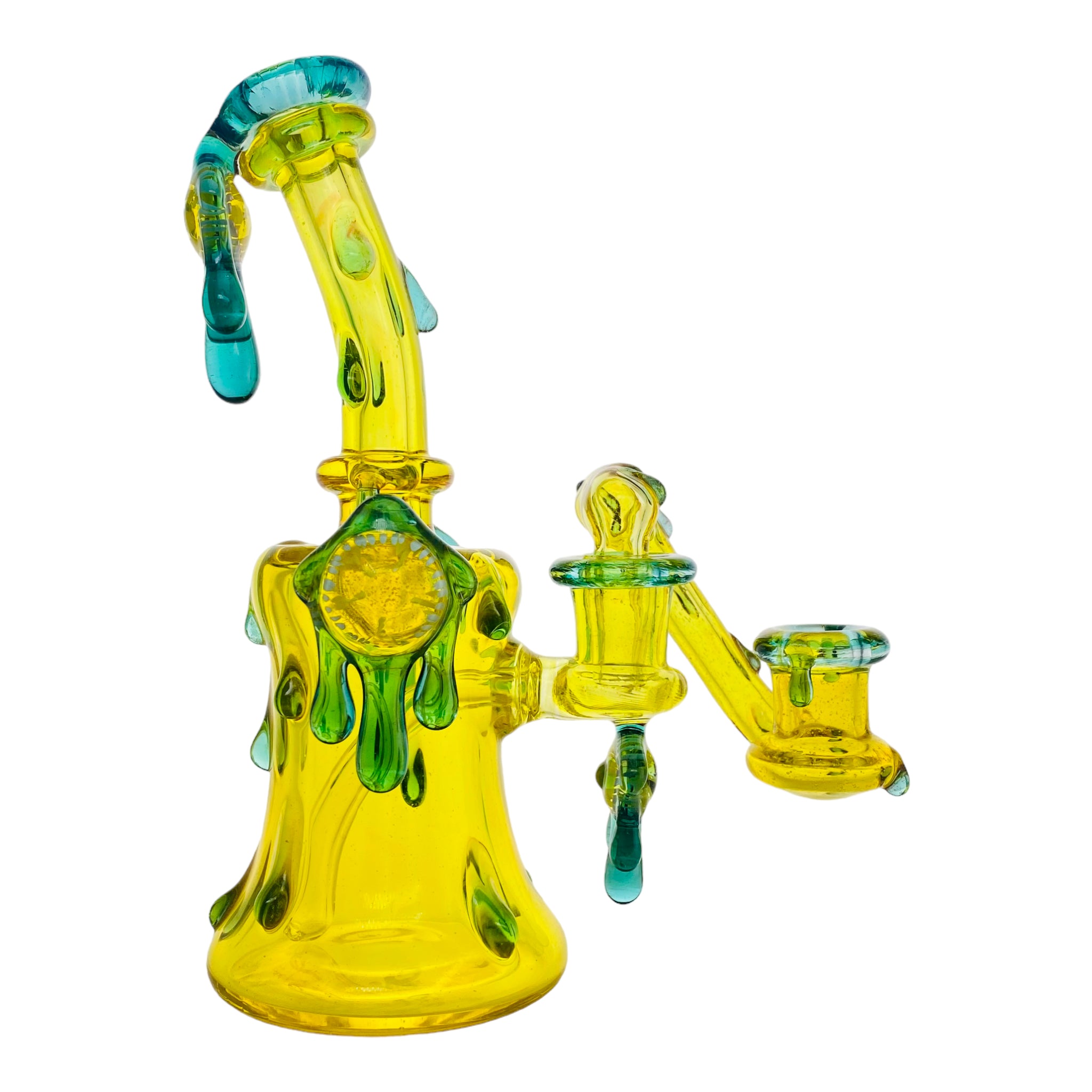 EBOX Glass Art - Terps and Metta - Terrania Drip Tube Dab Rig Set