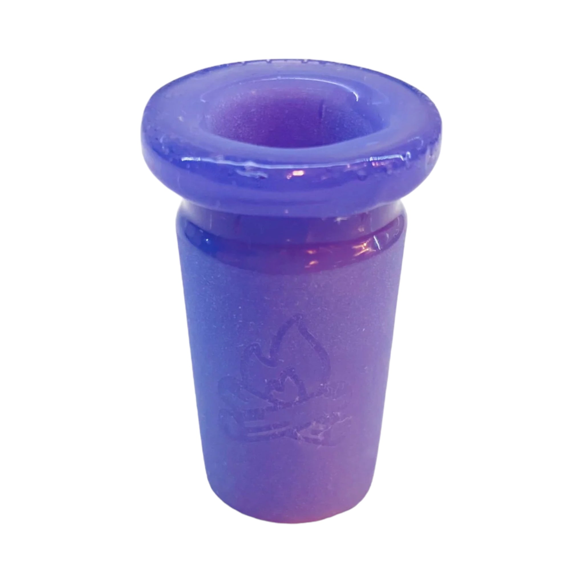 Campfire Glass - Purple Glass Adapter 14mm Male To 10mm Female