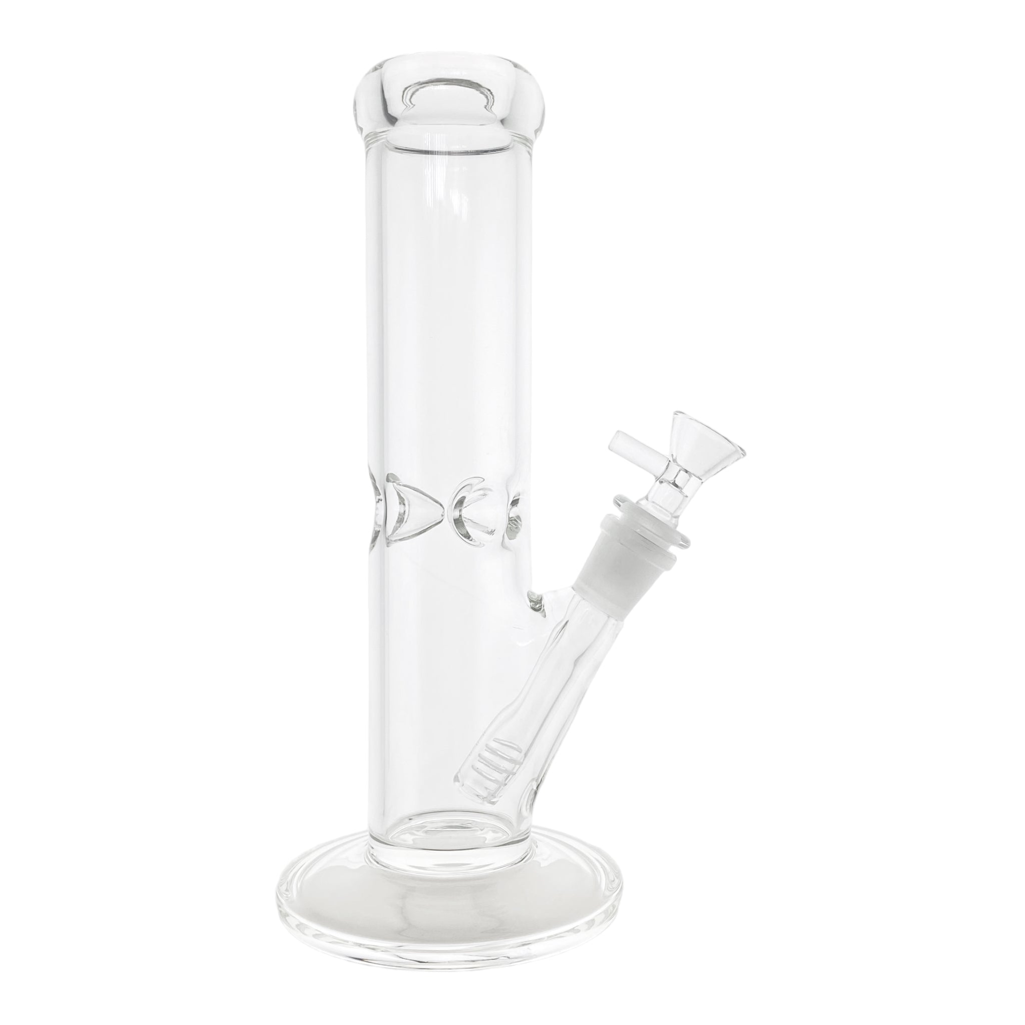 12 Inch Clear Straight Tube Bong