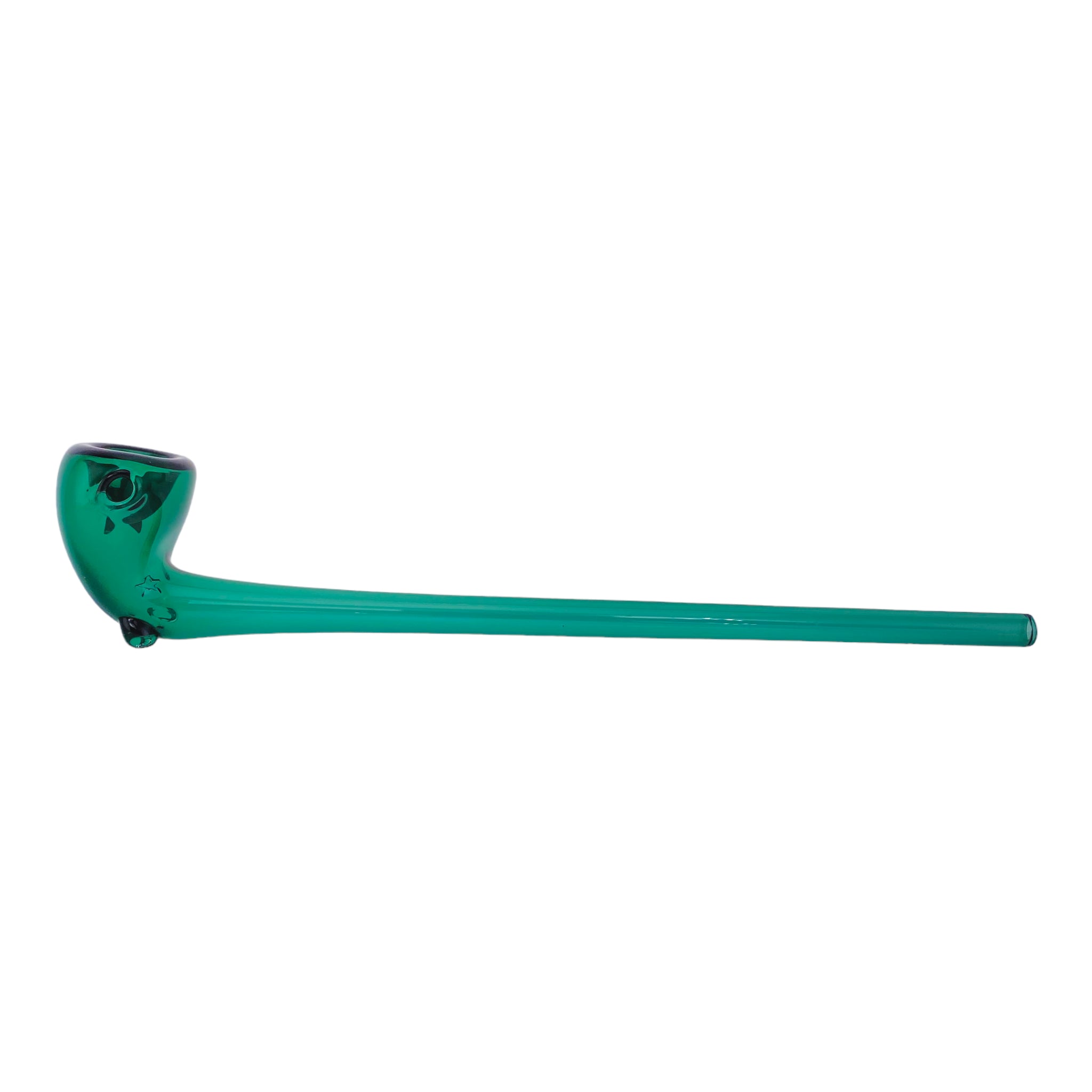 Original Glass Gandalf 10 Inch Dark Green Sherlock Pipe