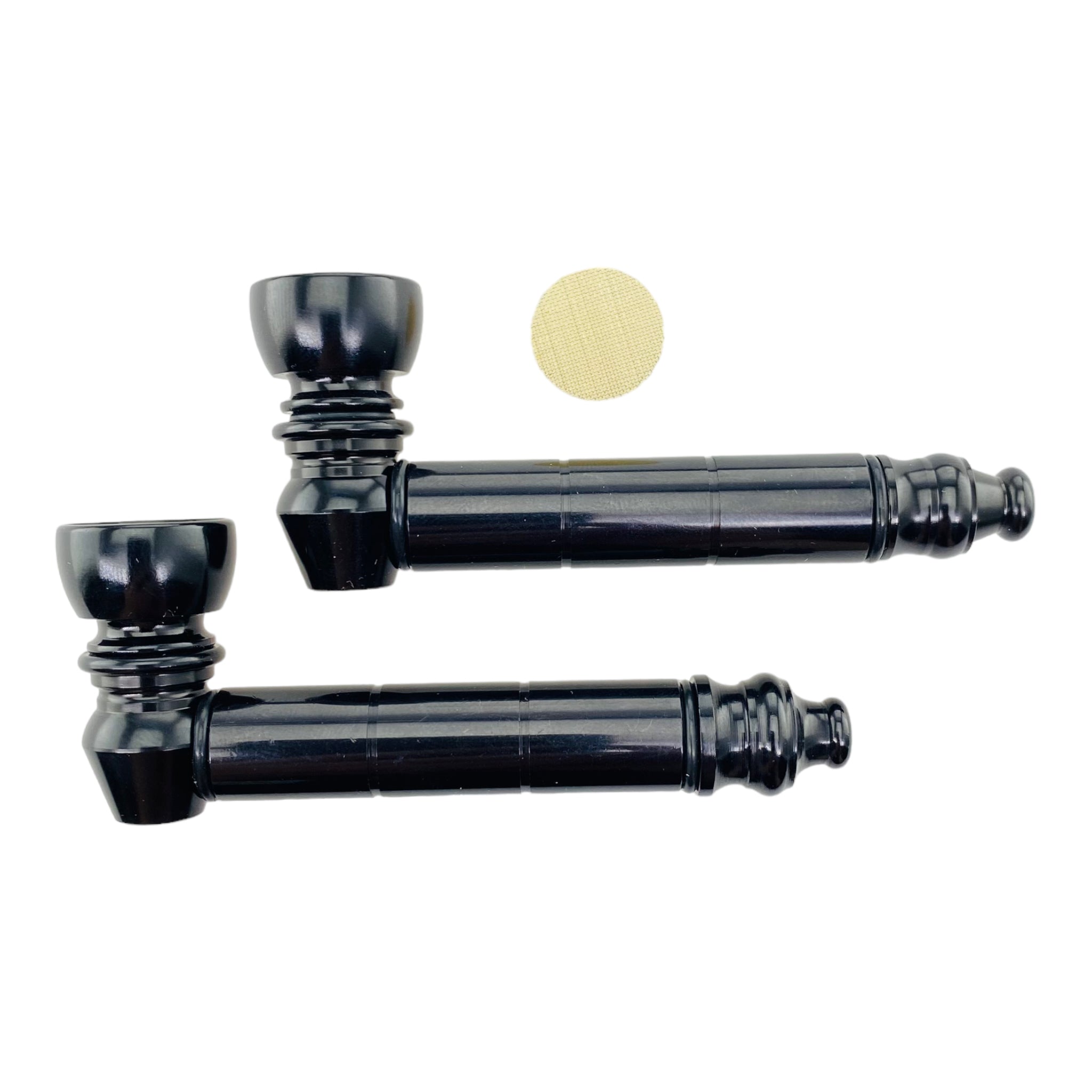 Black Basic Metal Pipe With Small Chamber Bundle