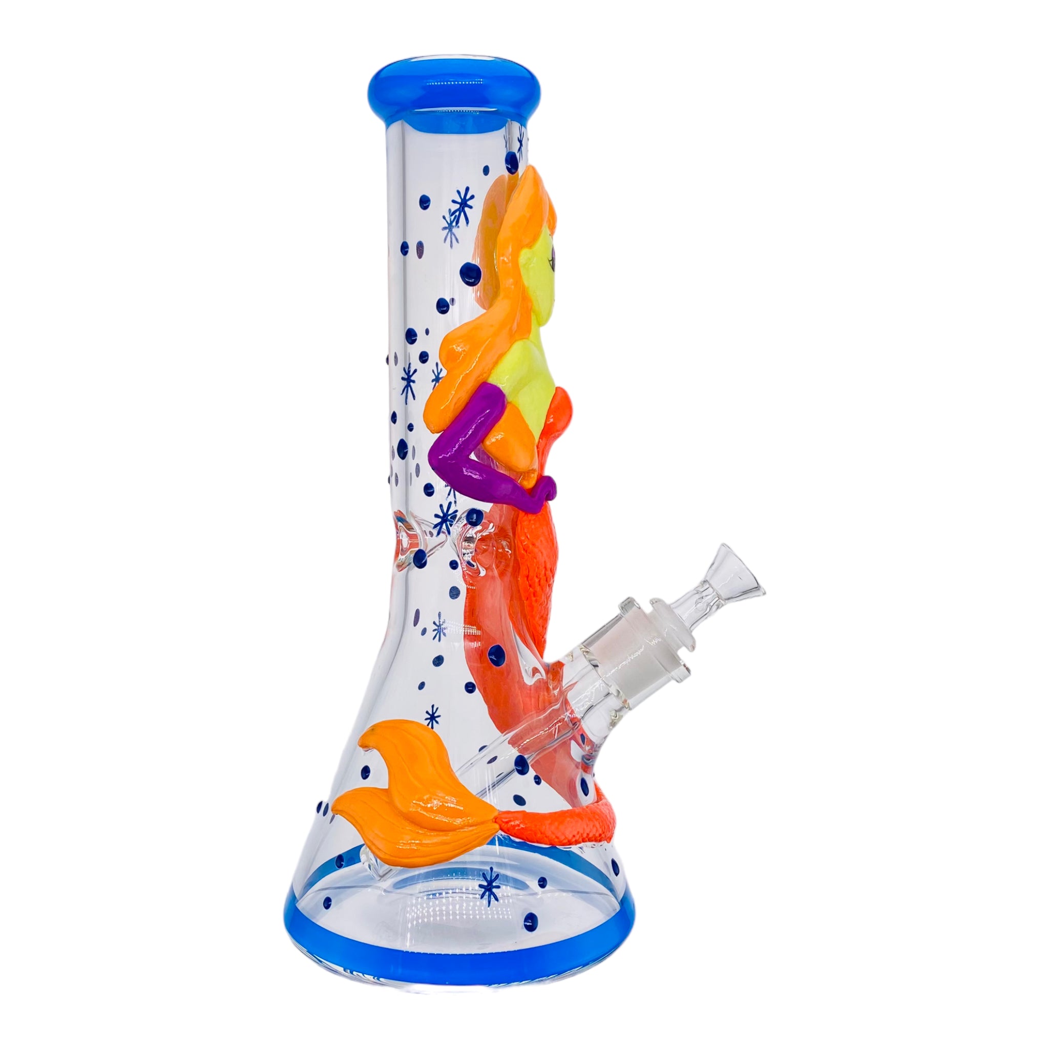 cute and girly bong from Monster Bongs - 12 Inch Mermaid Beaker Bong