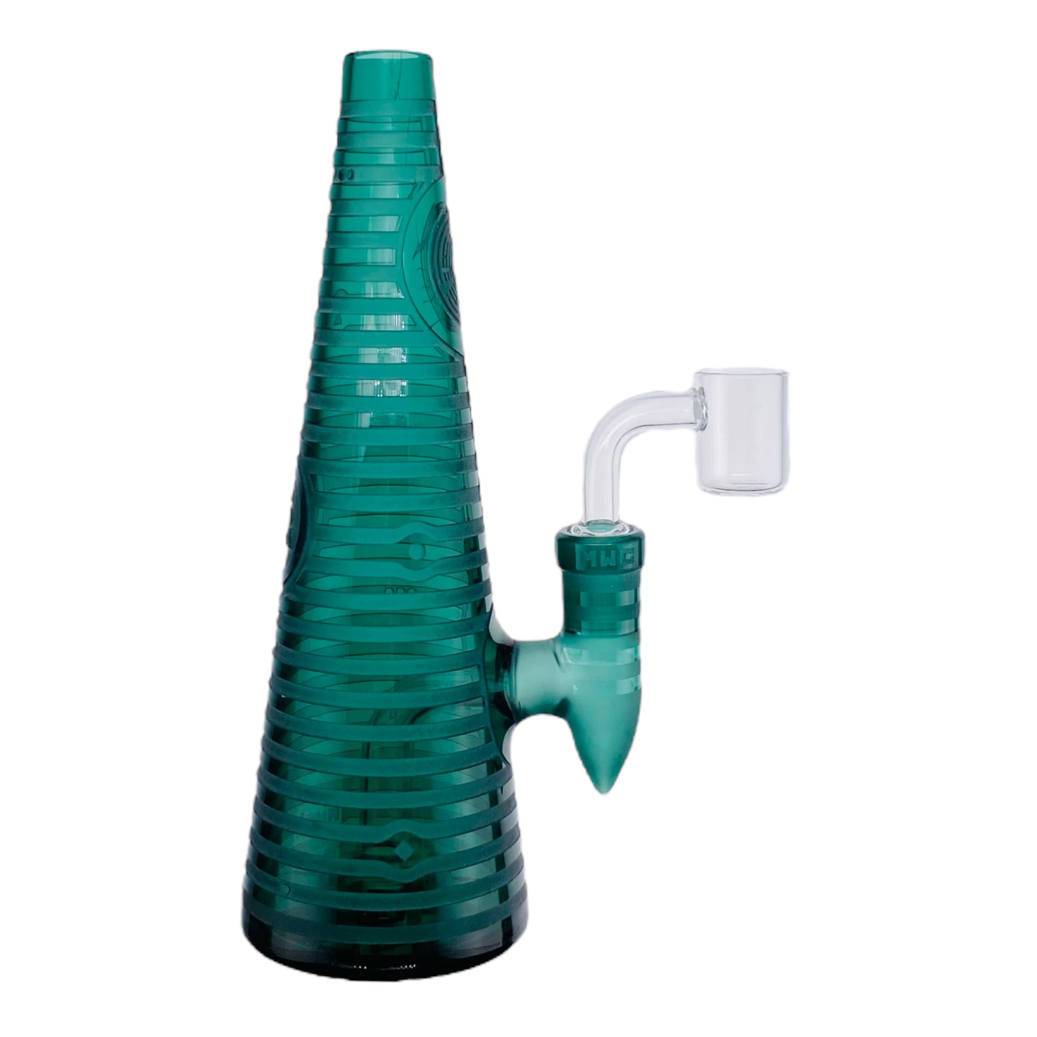 Milkyway Glass - Oculus 8″ Dab Rig - Green