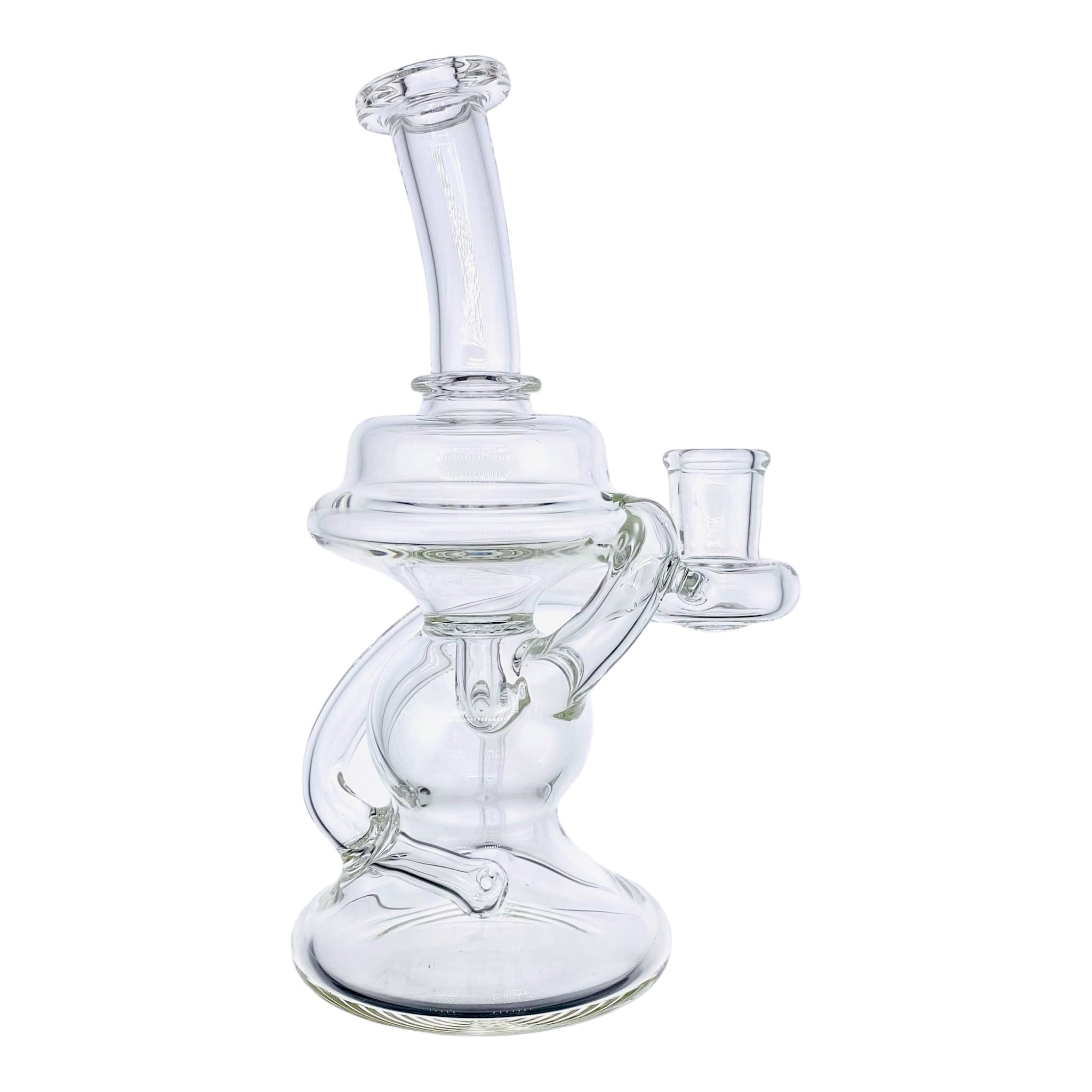 Santa Cruz Glass - Clear Klein Recycler Dab Rig