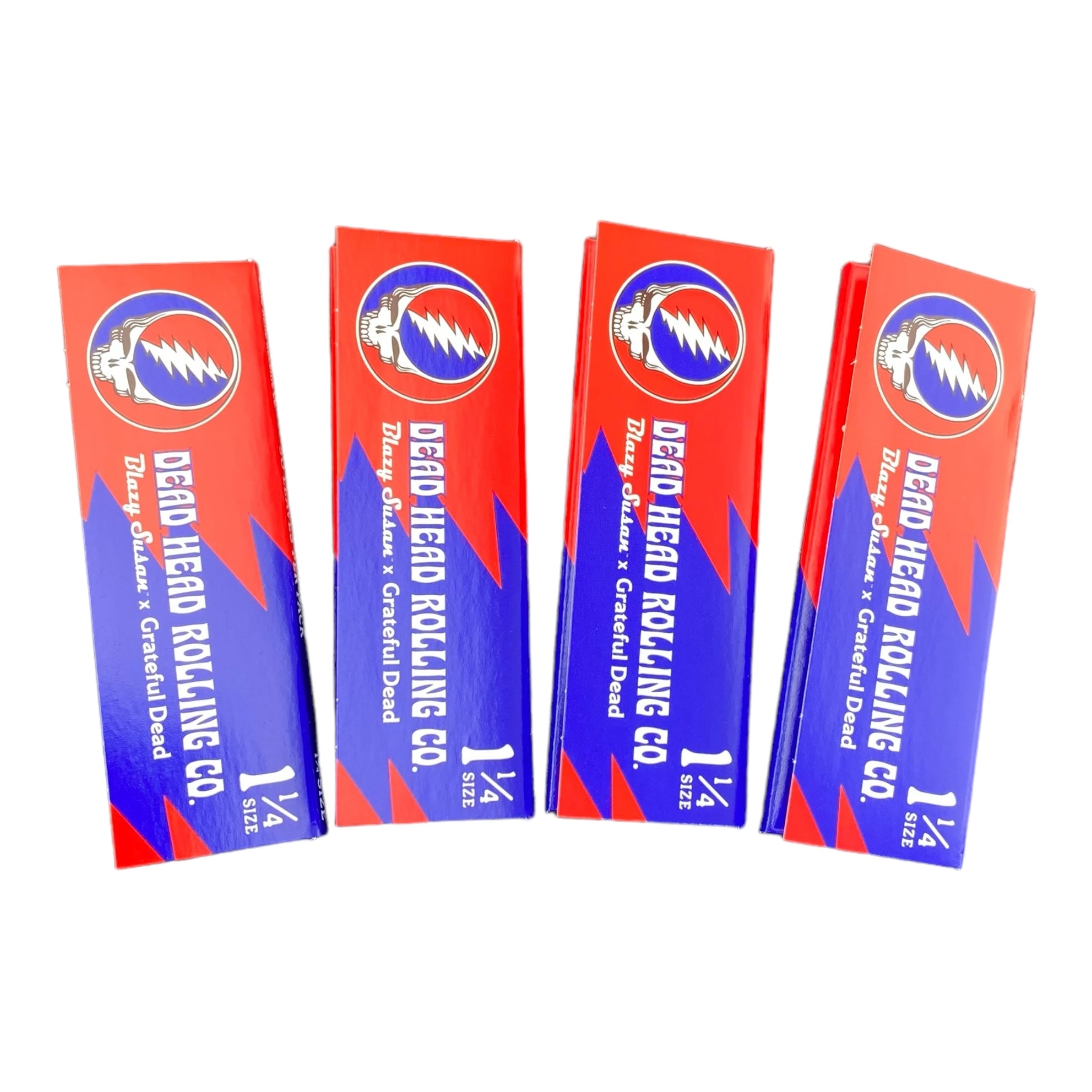 Blazy Susan & Grateful Dead 1.25 Rolling Papers - 4 Packs